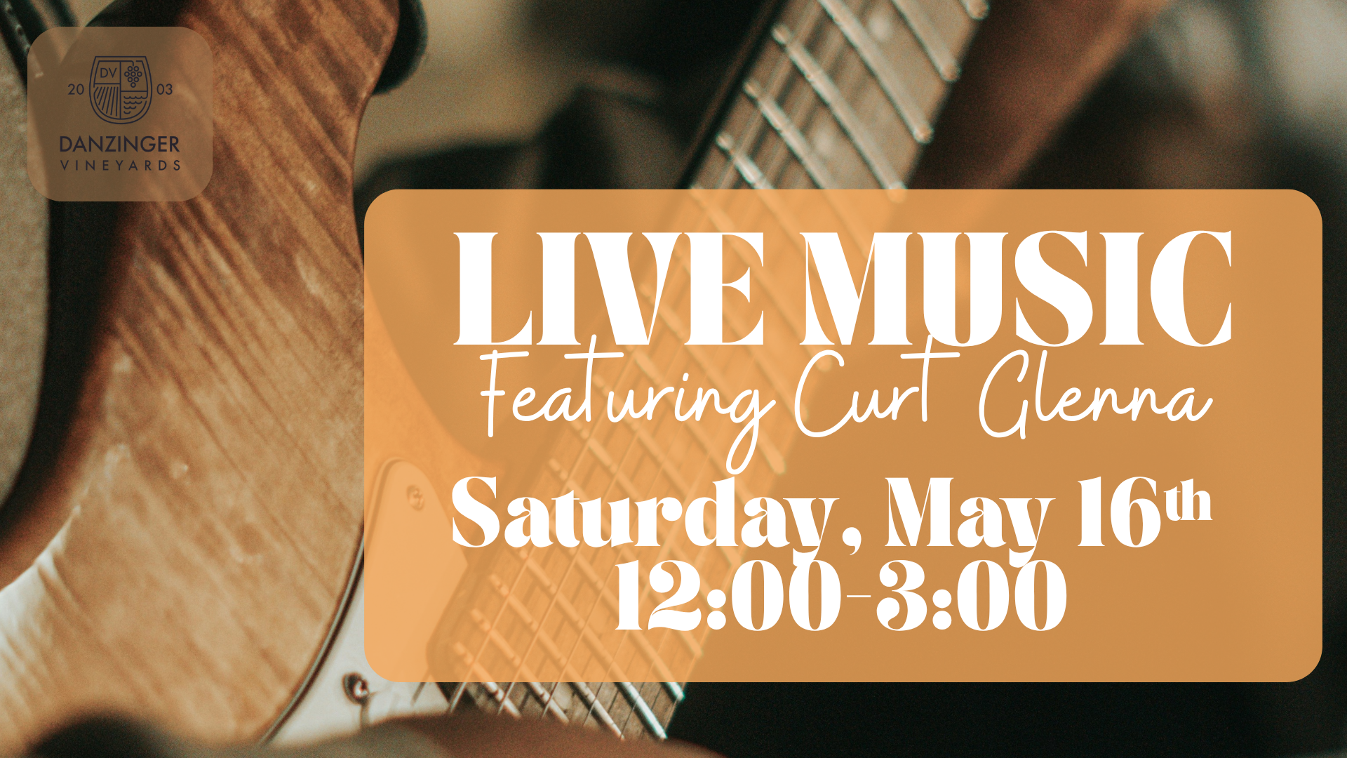 Live Music Featuring Curt Glenna