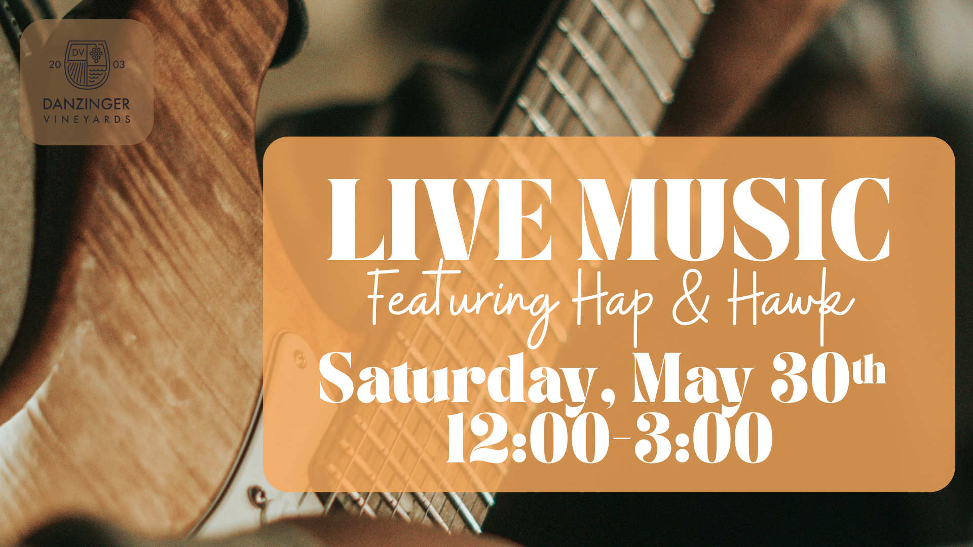 Live Music Featuring Hap & Hawk