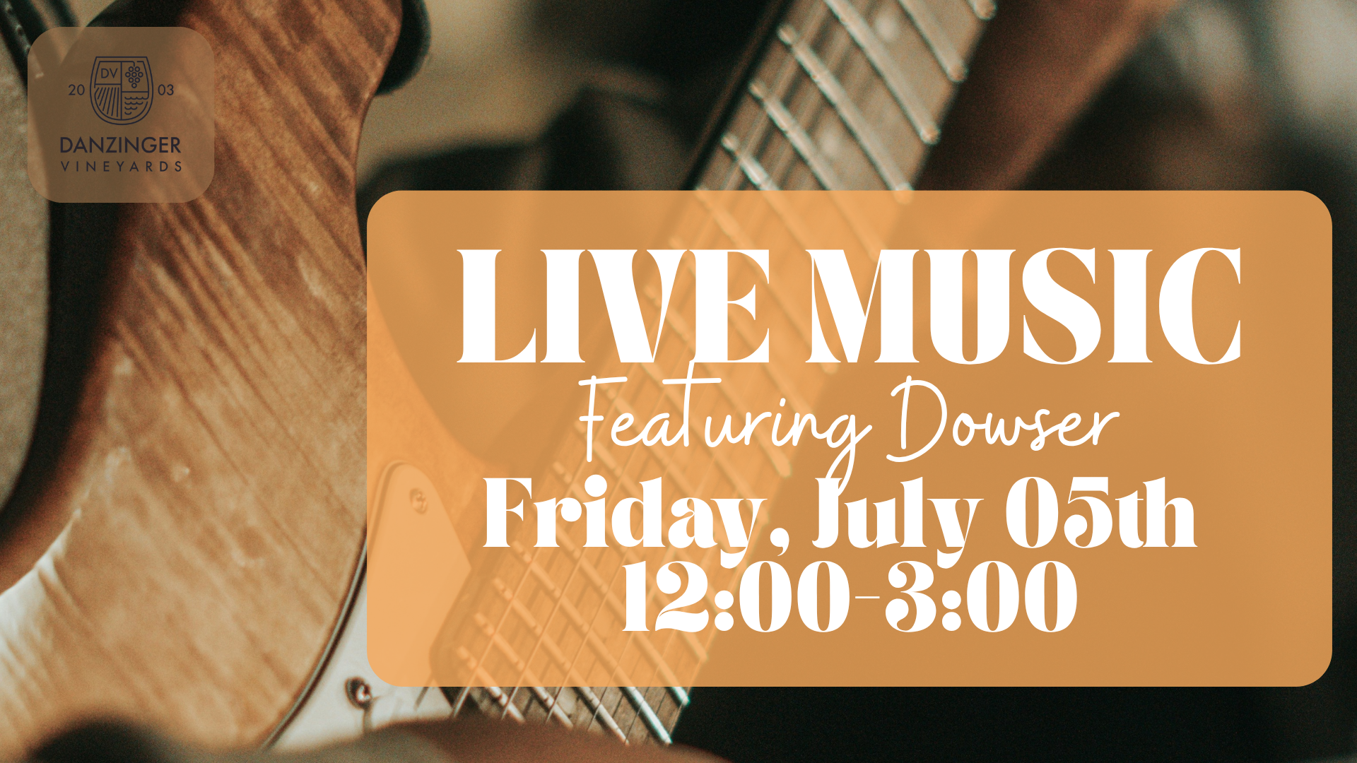 Live music featuring dowser! 