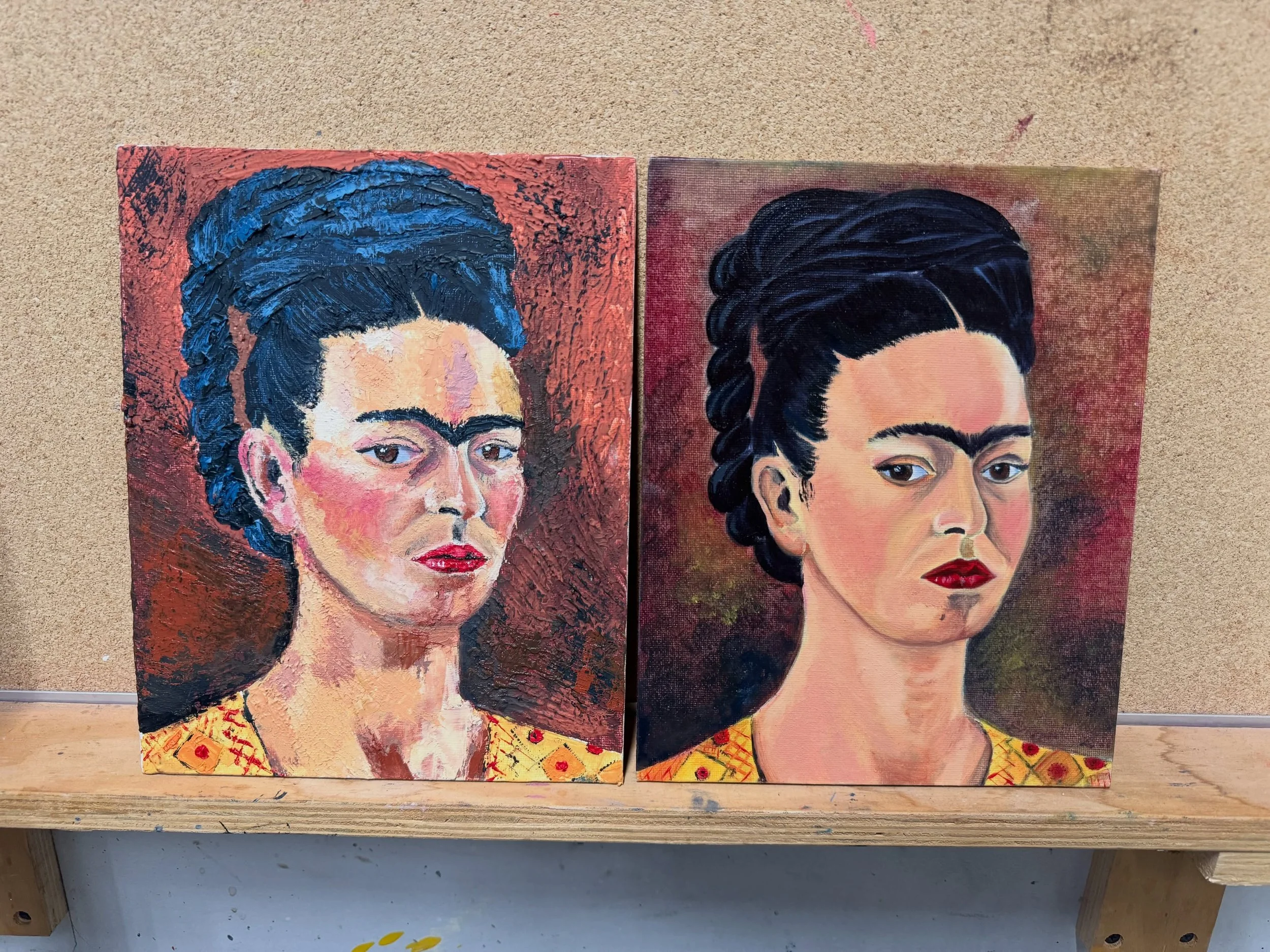 www.faroutXP.com

Historical portrait practices, left one impasto and right one glaze medium. These were both oil paintings over the past 3/4 weeks. I like the impasto one more it&rsquo;s a bit more expressive. 

For a long time I was very intimidate