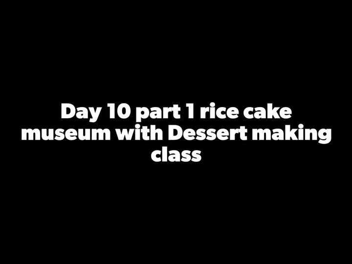 Day 10 we had two different experiences with food. We visited a Rice Cake museum where we learned to make Tteok and the second we visited @hansik_official and had a cooking class. Both were very fun and I have a new recipe book to dive into.