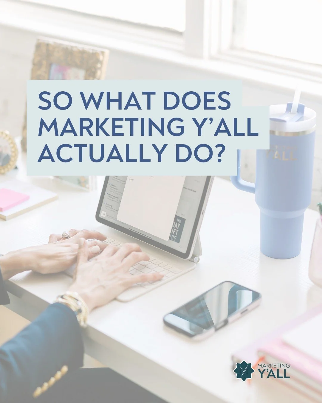 Swipe to see what we actually do...

DM the word YALL if you'd like to learn more on how we can help you &amp; your business.

#MarketingYall #SocialMedia #Marketing #EmailCampaigns #EmailMarketing

DM