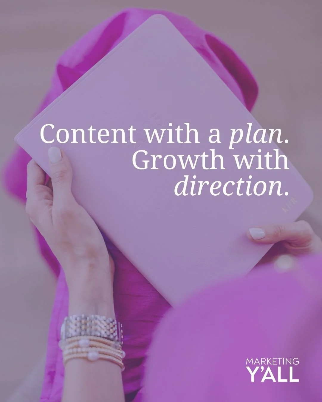 You&rsquo;re not just posting to stay visible &mdash; you&rsquo;re posting with intention. Every piece of content has a purpose. It may educate, to build trust, to attract, or to sell, but everything ties back to your bigger goals.

So instead of cre