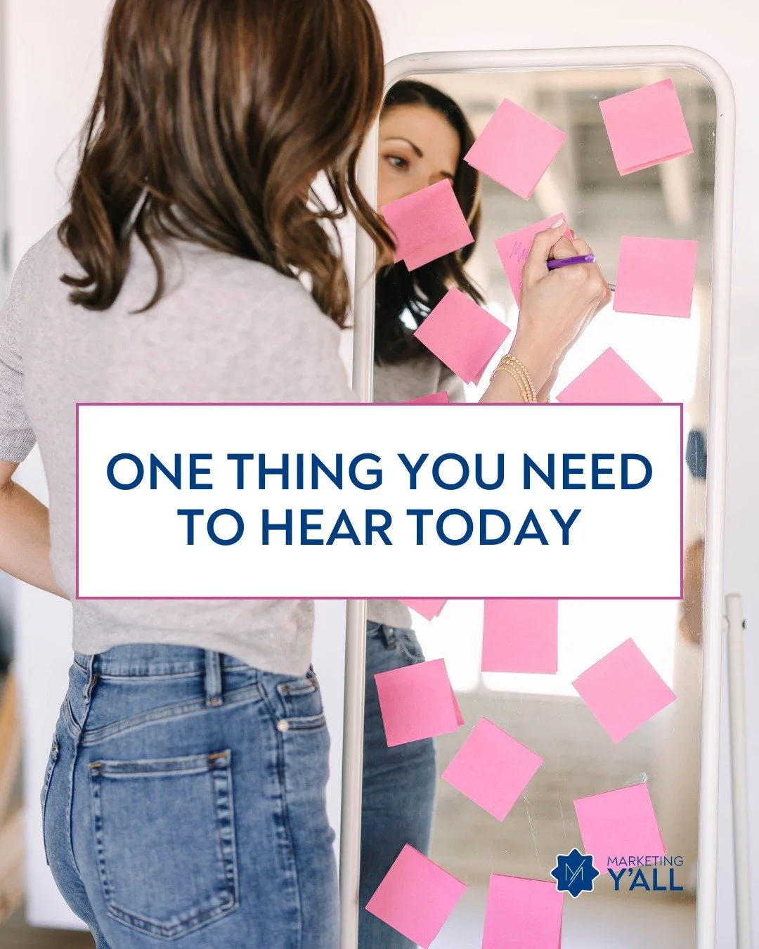 It doesn't have to happn overnight, but you can make big changes quickly by partnering with Marketing Y'all.