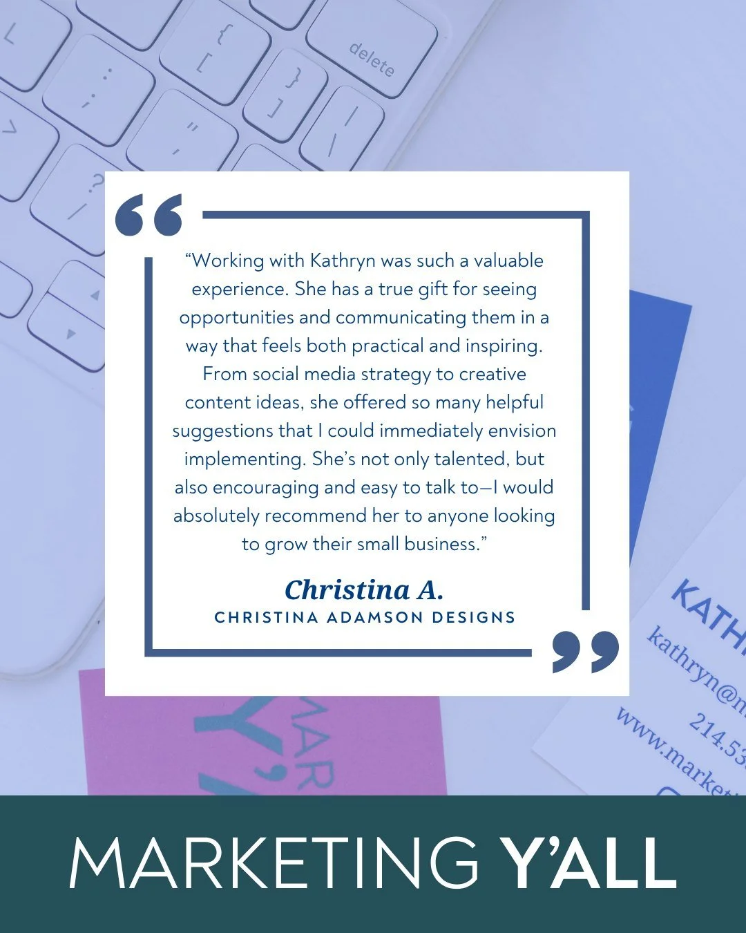 This is exactly why we do what we do. Thank you for your kind words, @christinaadamsondesigns!