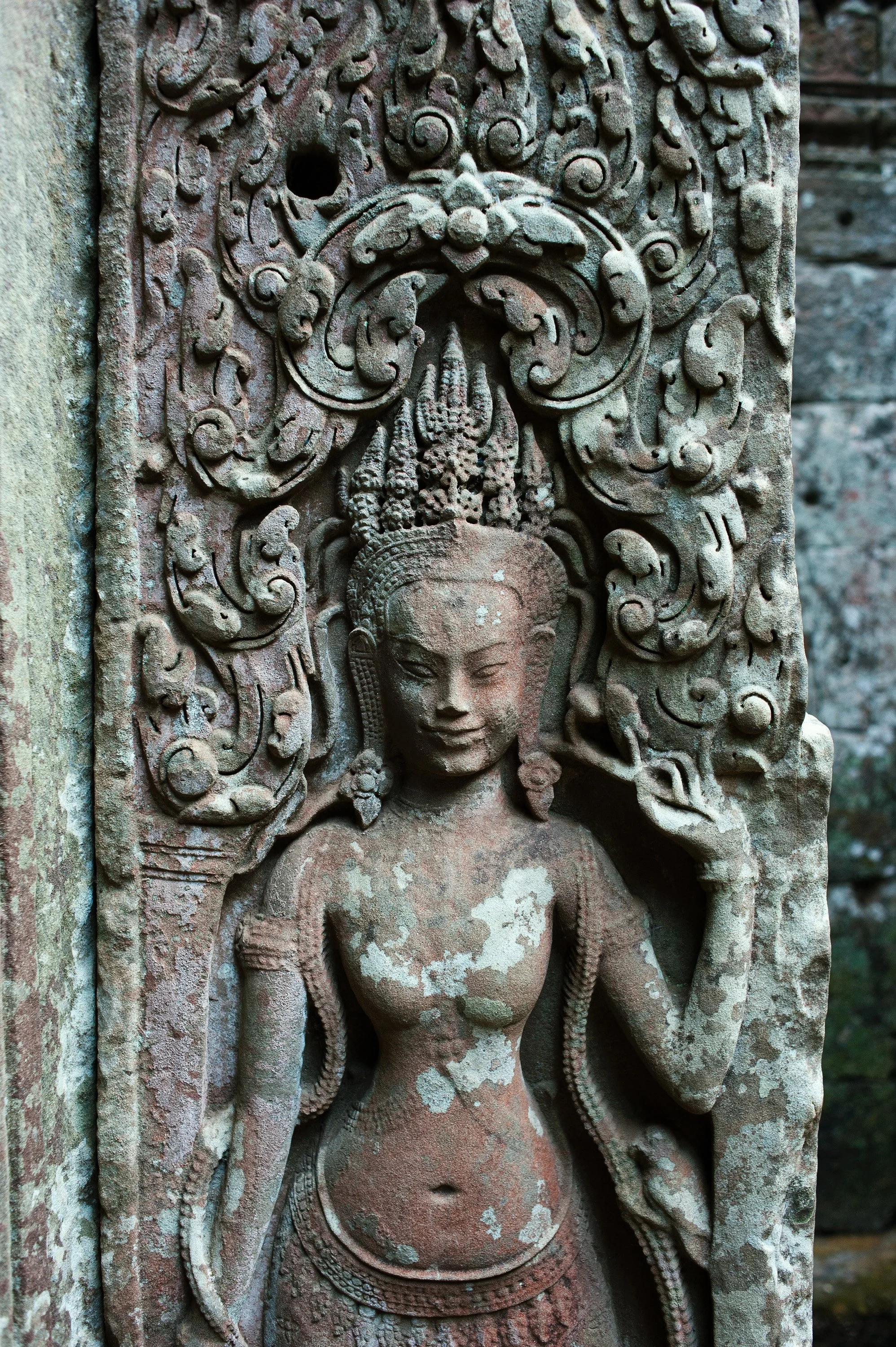 Bayon temple, early 12th c., Angkor Thom, CAMBODIA