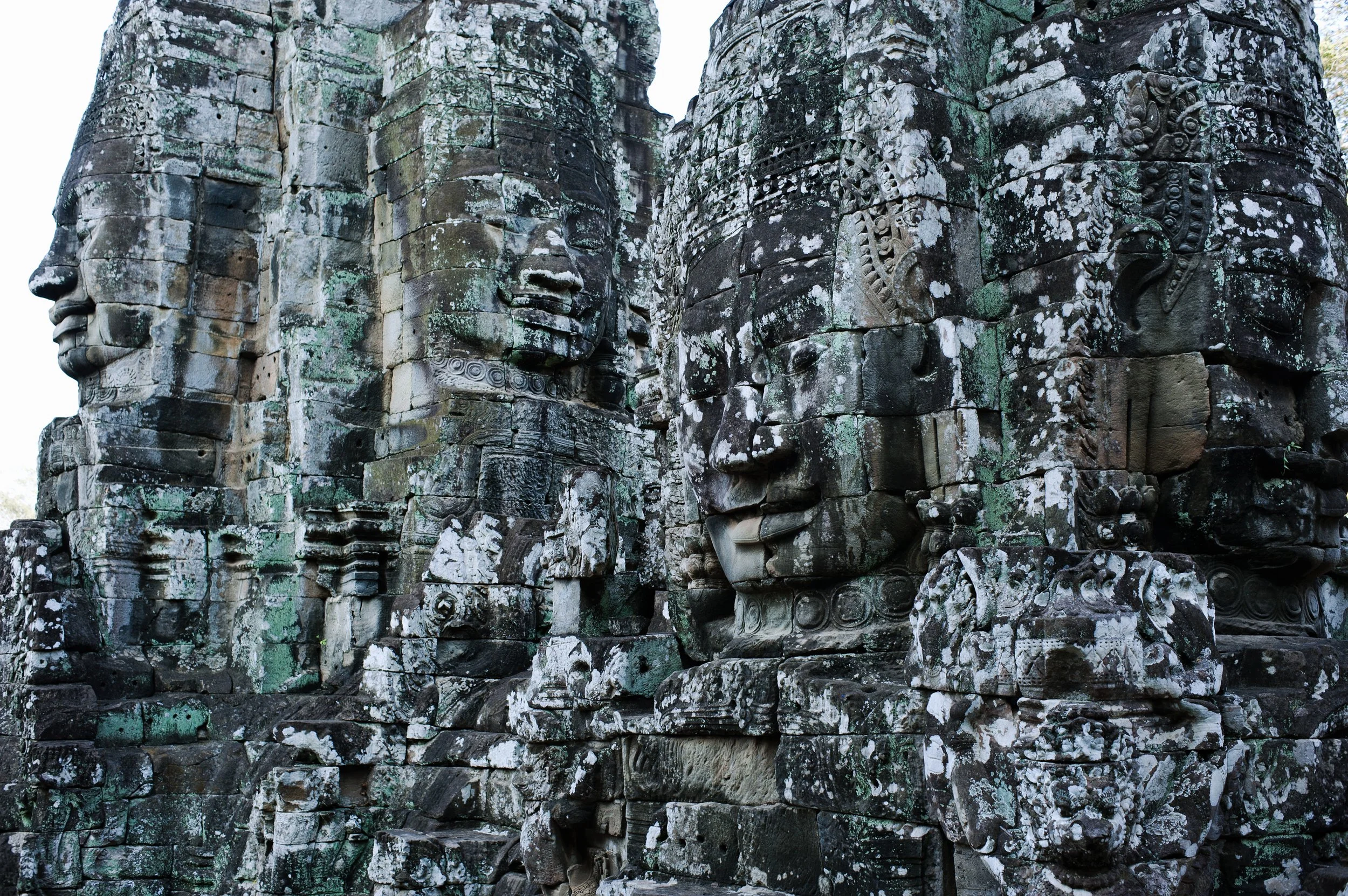 Bayon Temple, 12th century, within ancient city of Angkor Thom, Angkor UNESCO World Heritage Site, CAMBODIA