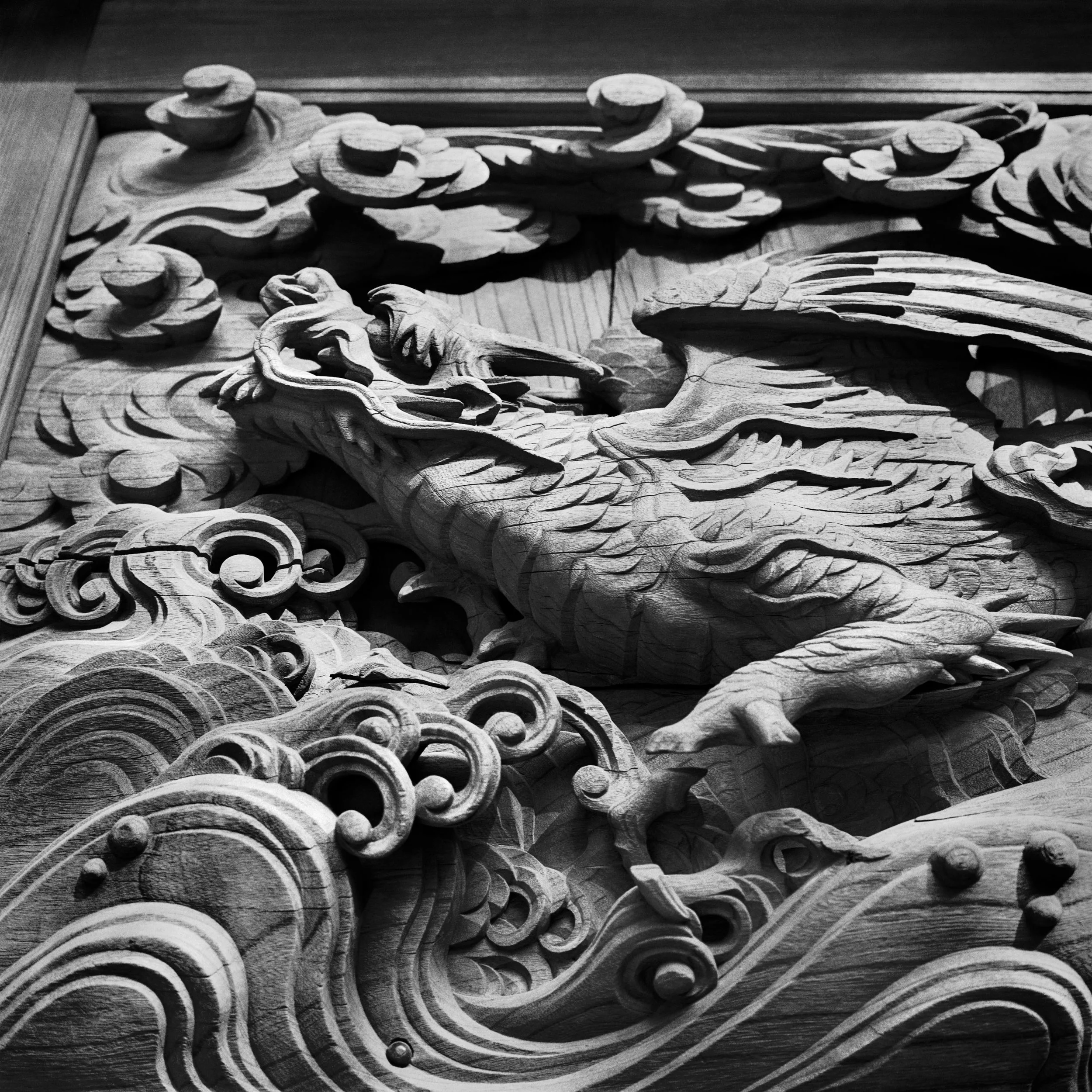 gate door panel, Engaku-ji Temple, Kamakura, JAPAN
