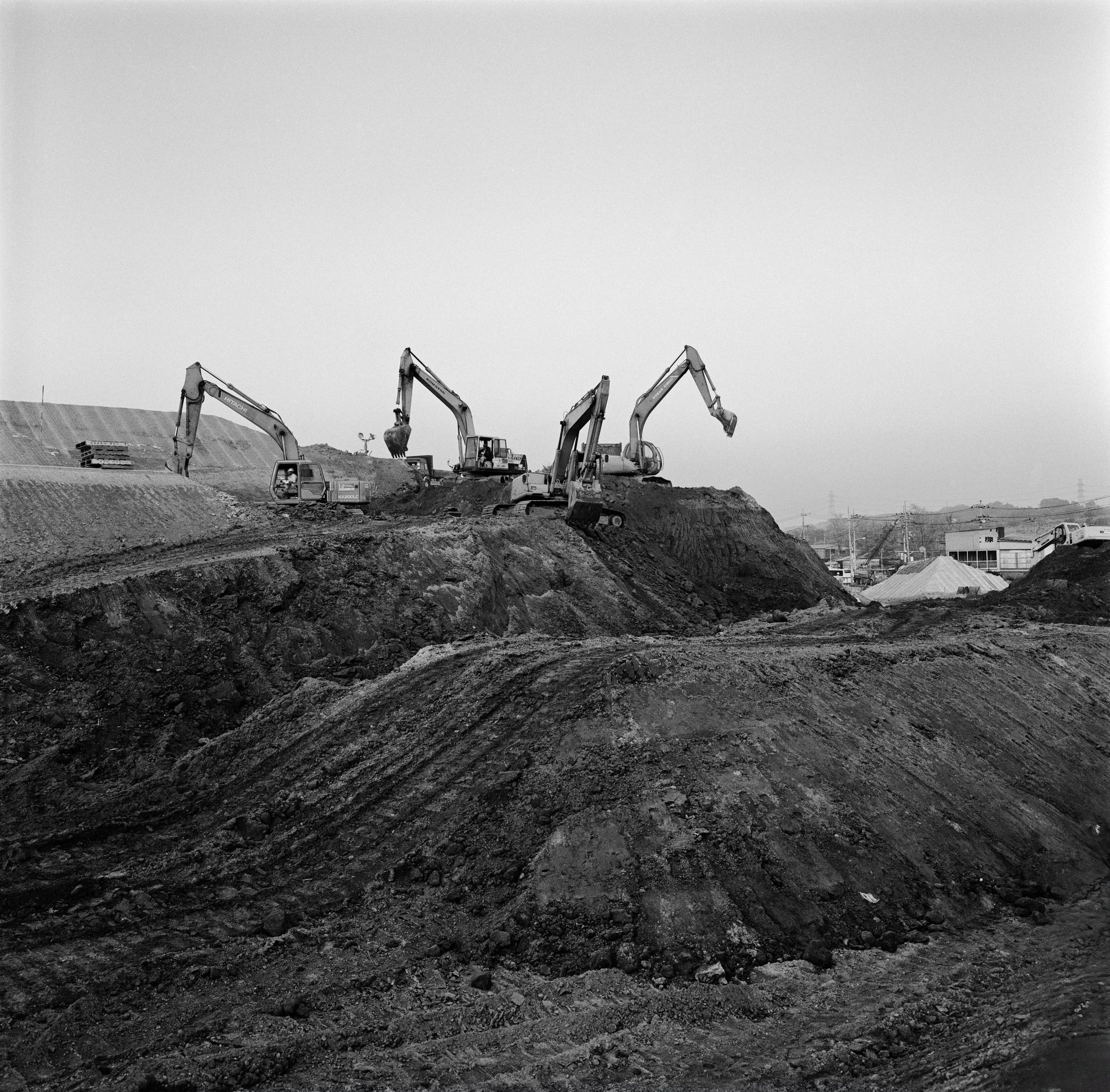 Development near Hachioji, far western Tokyo.