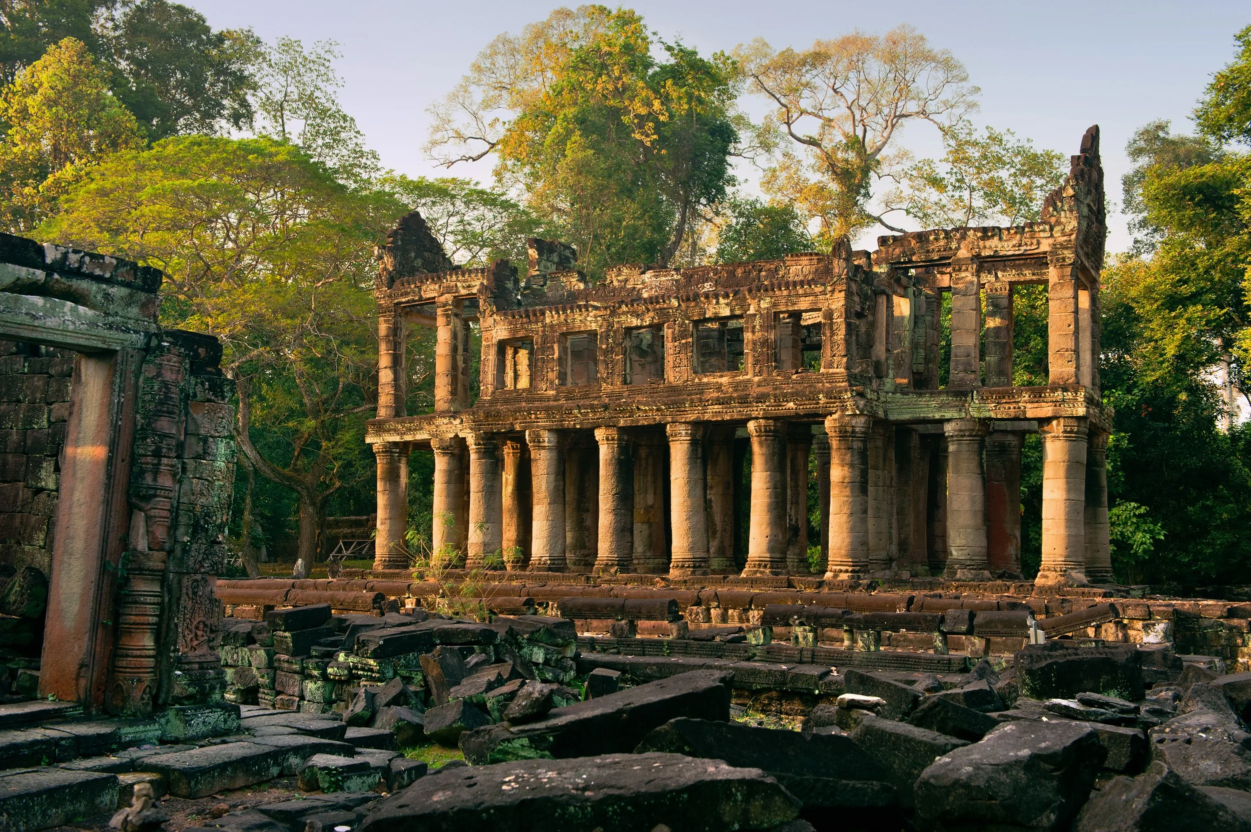 Preah Khan temple, 12th century, Angkor  UNESCO World Heritage Site, CAMBODIA