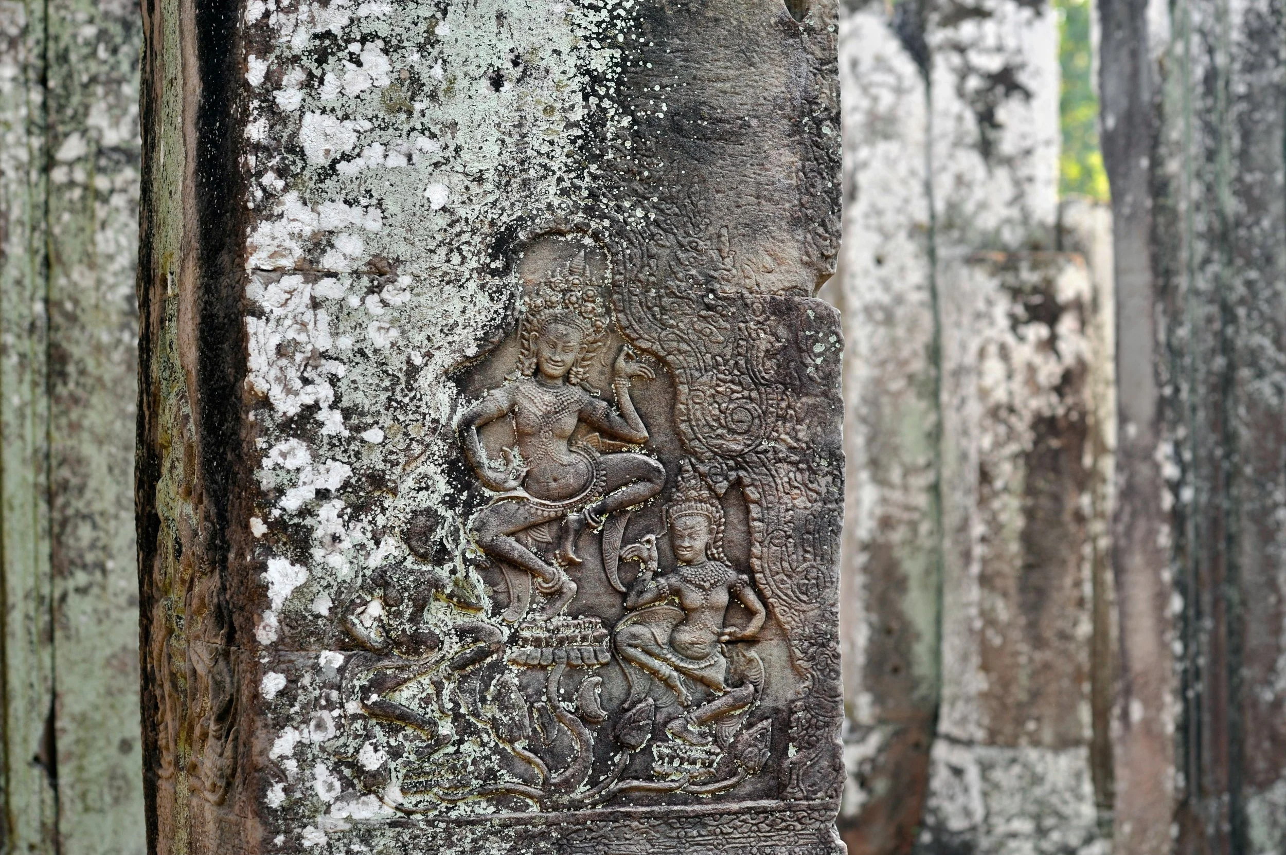 Bayon temple, early 12th c., Angkor Thom, CAMBODIA