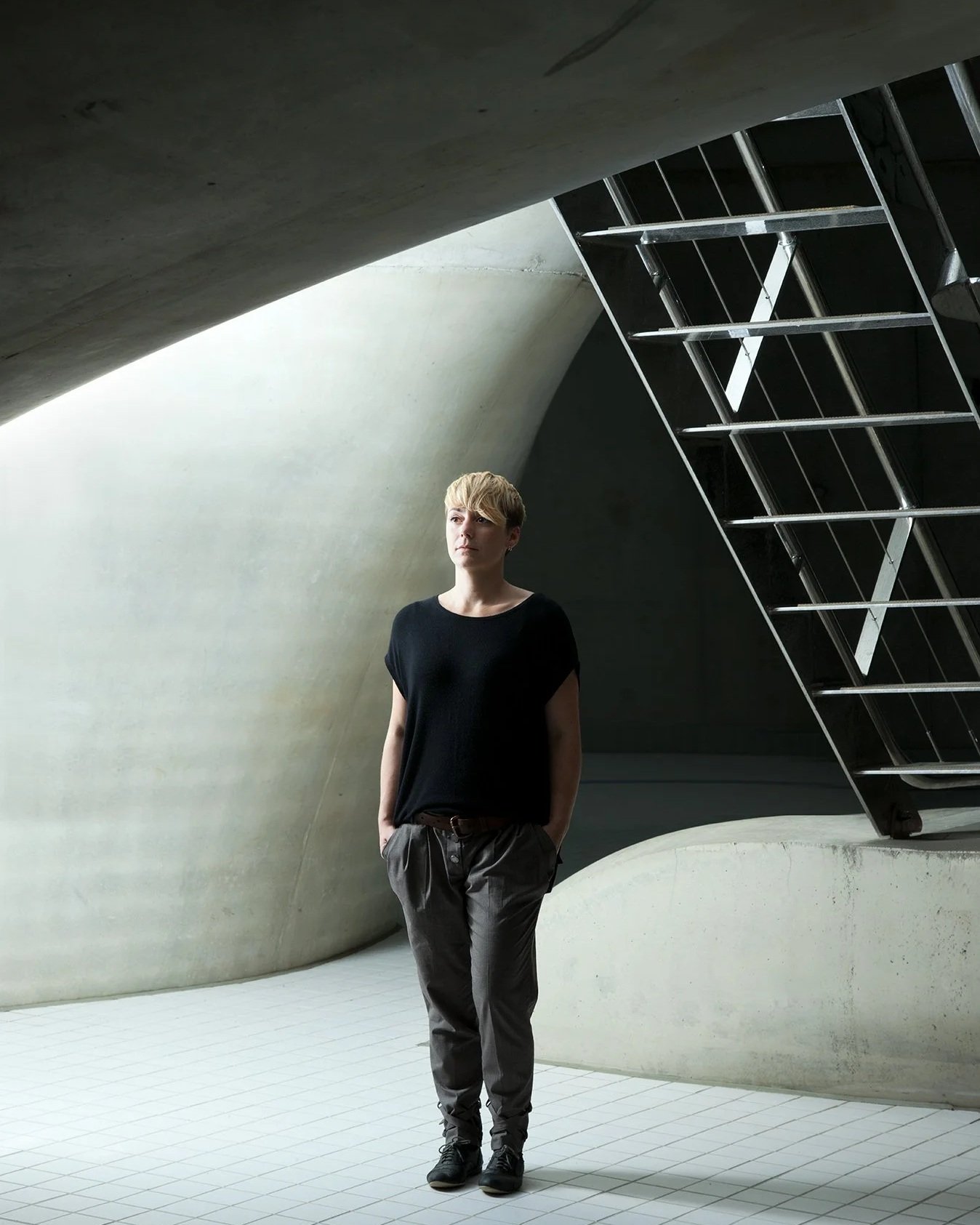 SARAH KLOMPS, ZAHA HADID,
AQUATICS CENTRE, LONDON