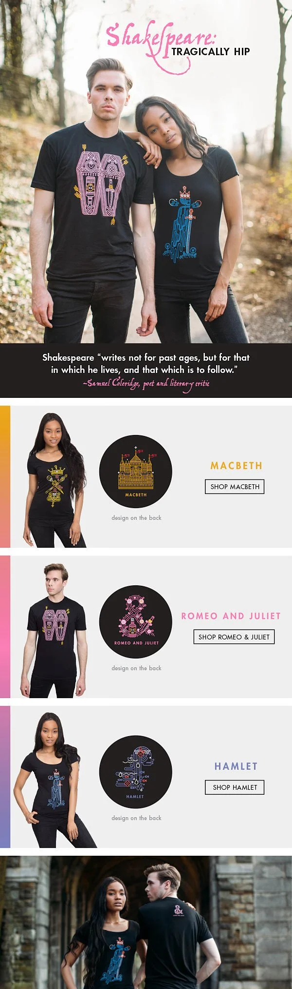 Shakespeare tragedies email