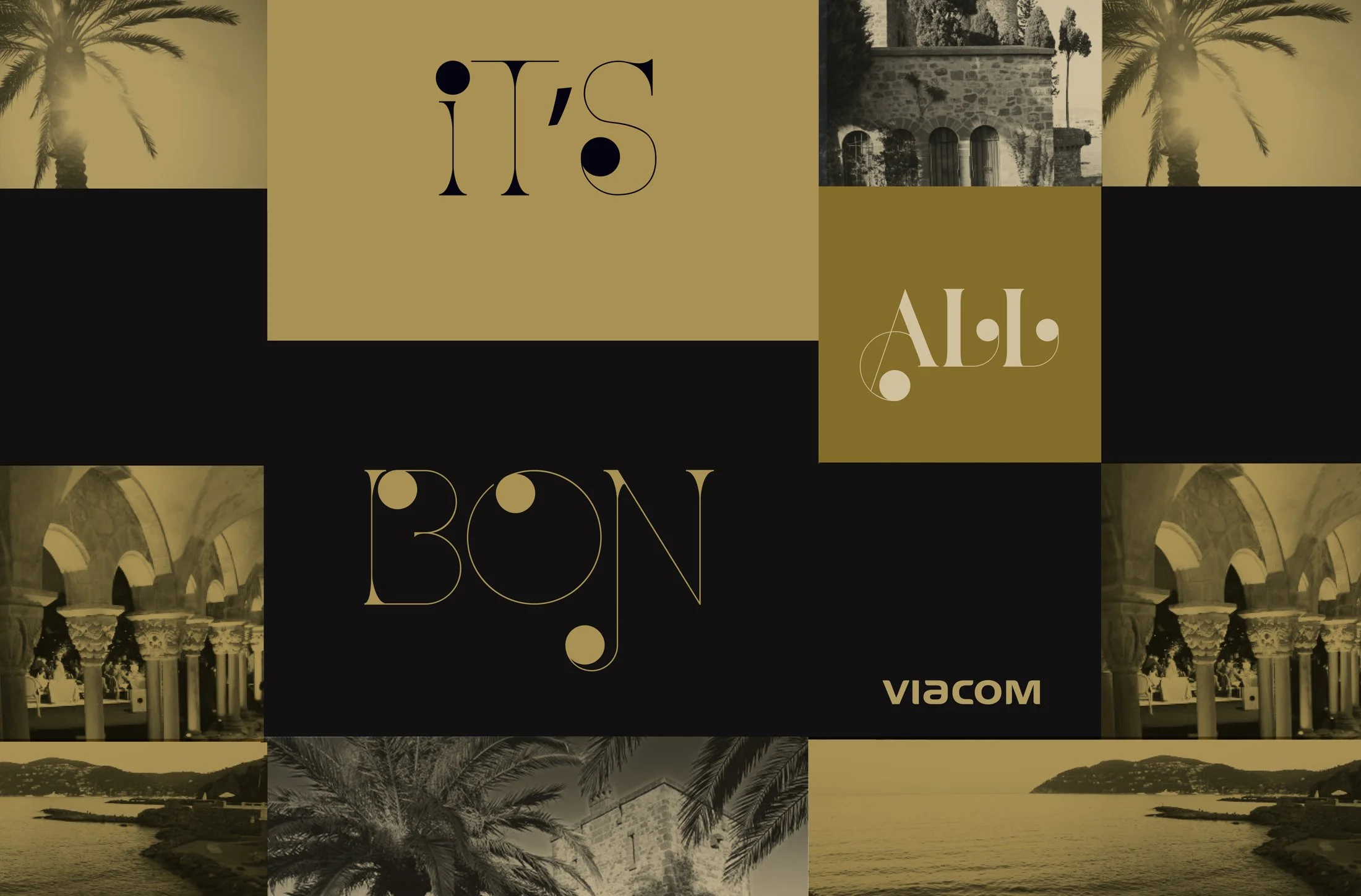 Cannes Invite graphics