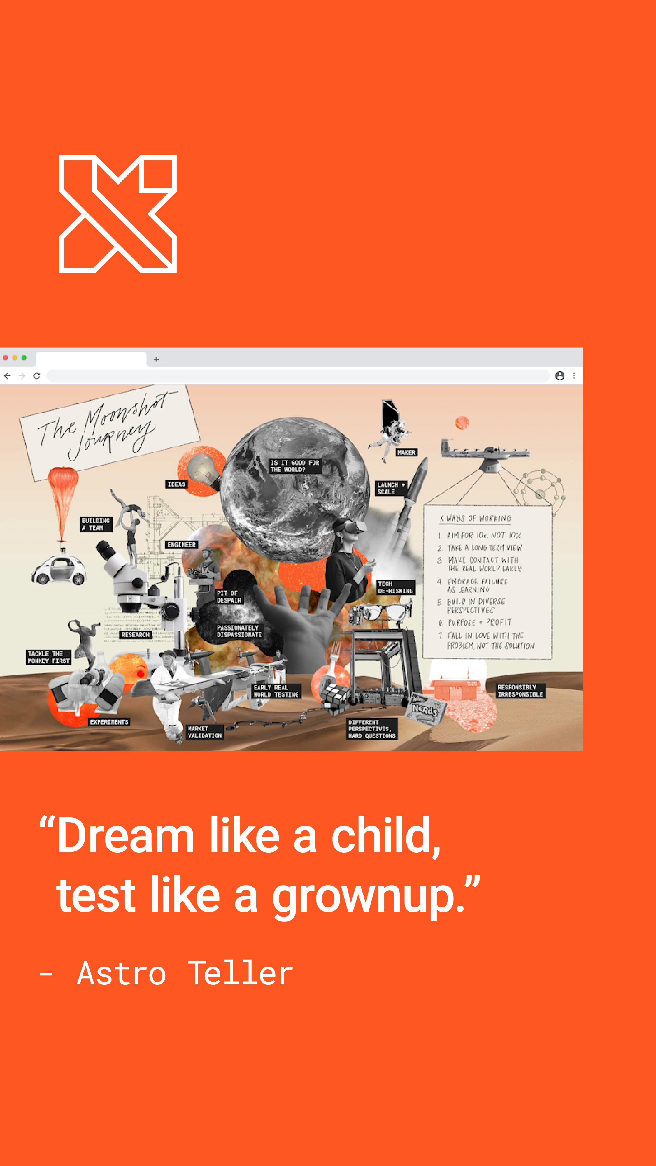 Google X - social post