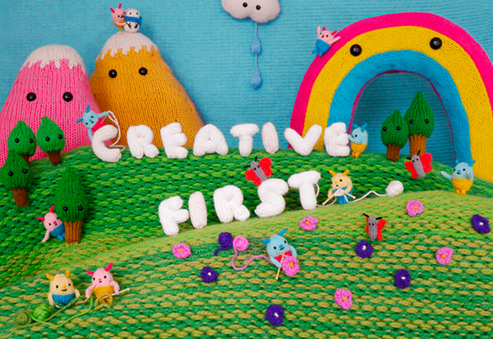 Viacom Core Values - Creative First poster