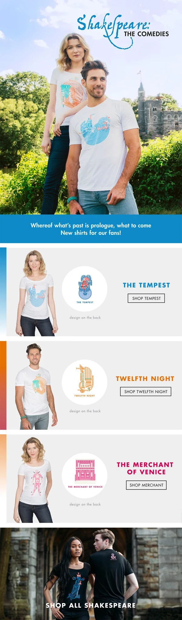 Shakespeare comedies email