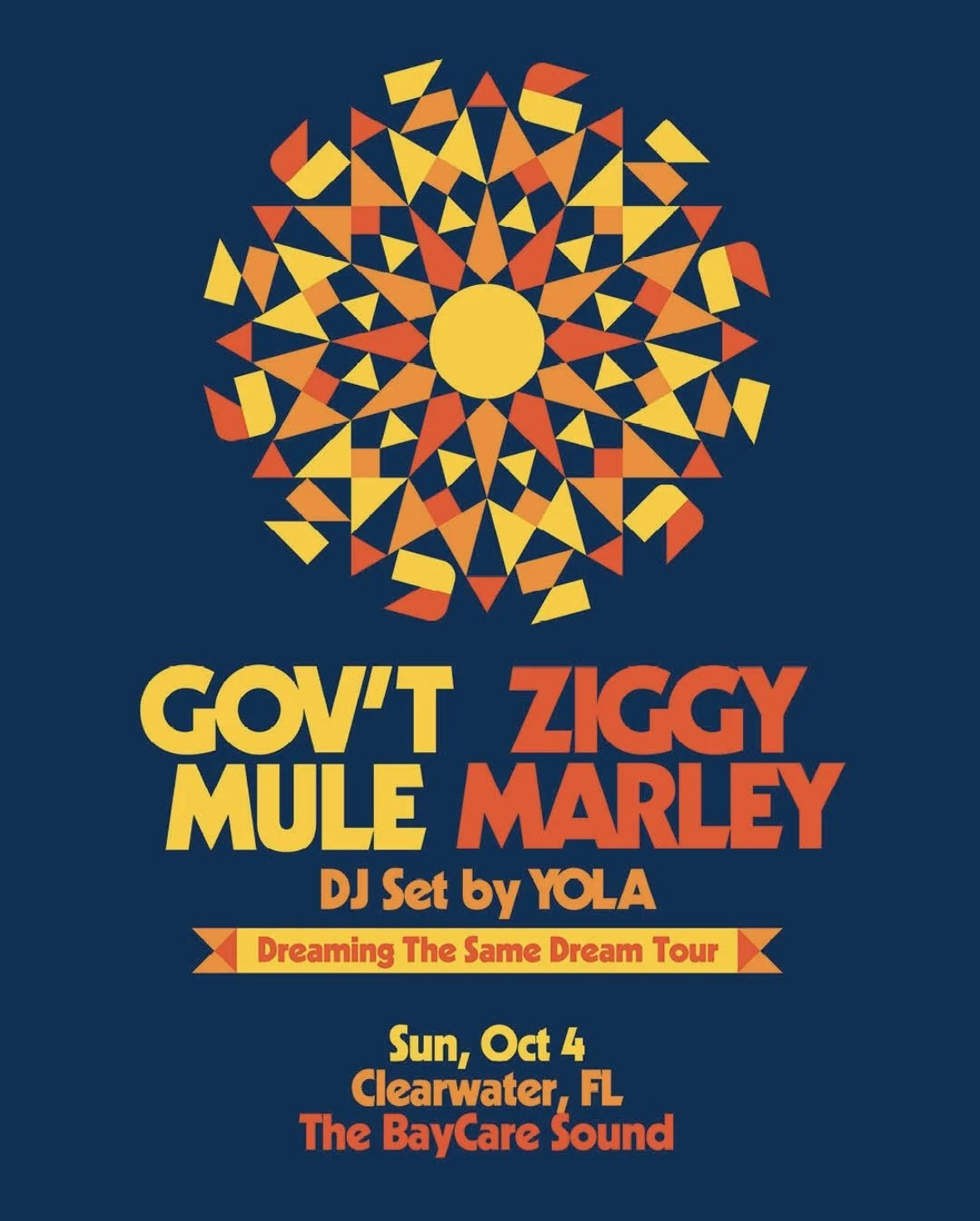 Gov't Mule and Ziggy Marley bring “Dreaming the Same Dream” tour to Clearwater this fall