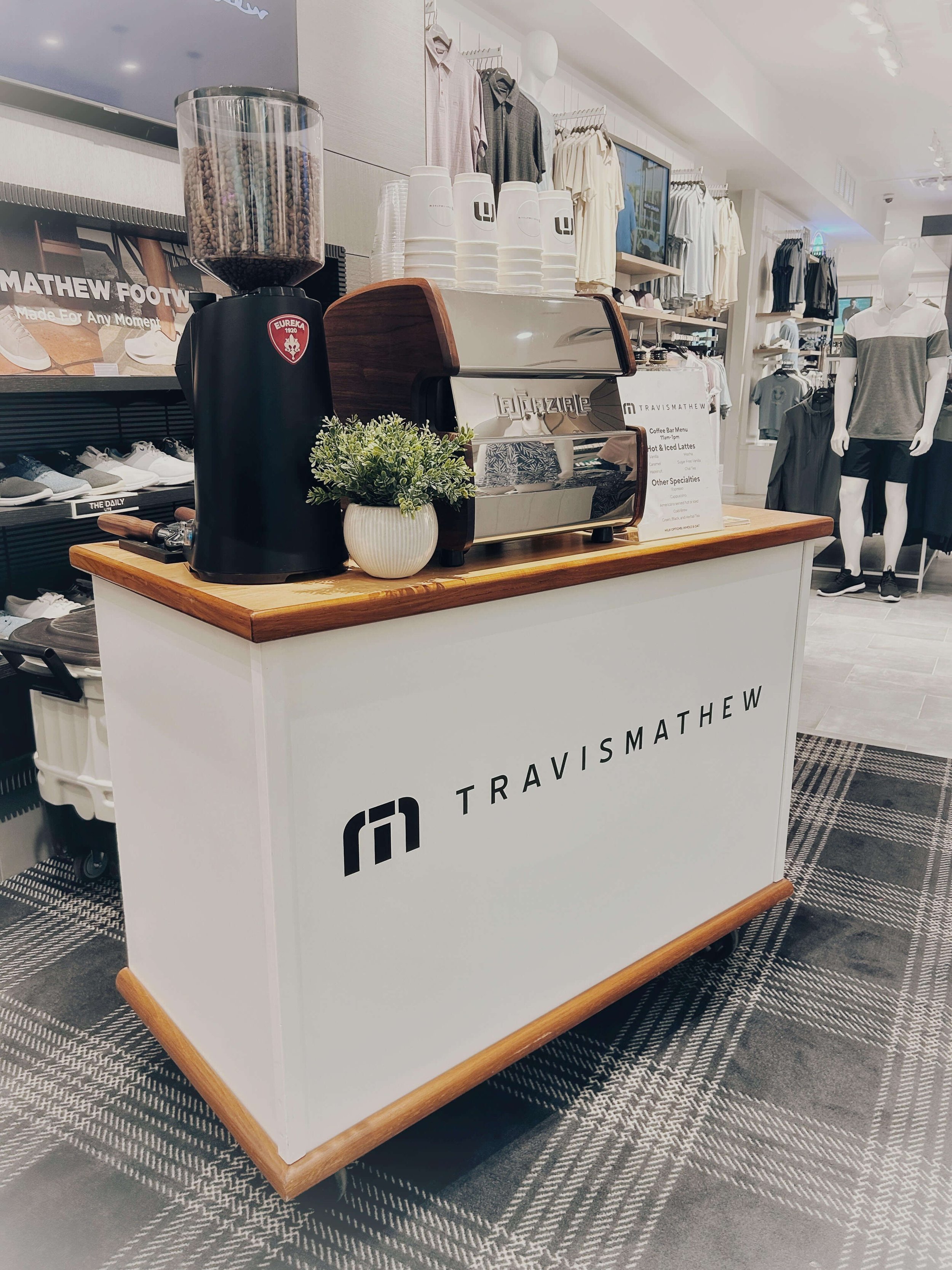 Coffee Cart for Travis Matthew in Palm Beach Gardens