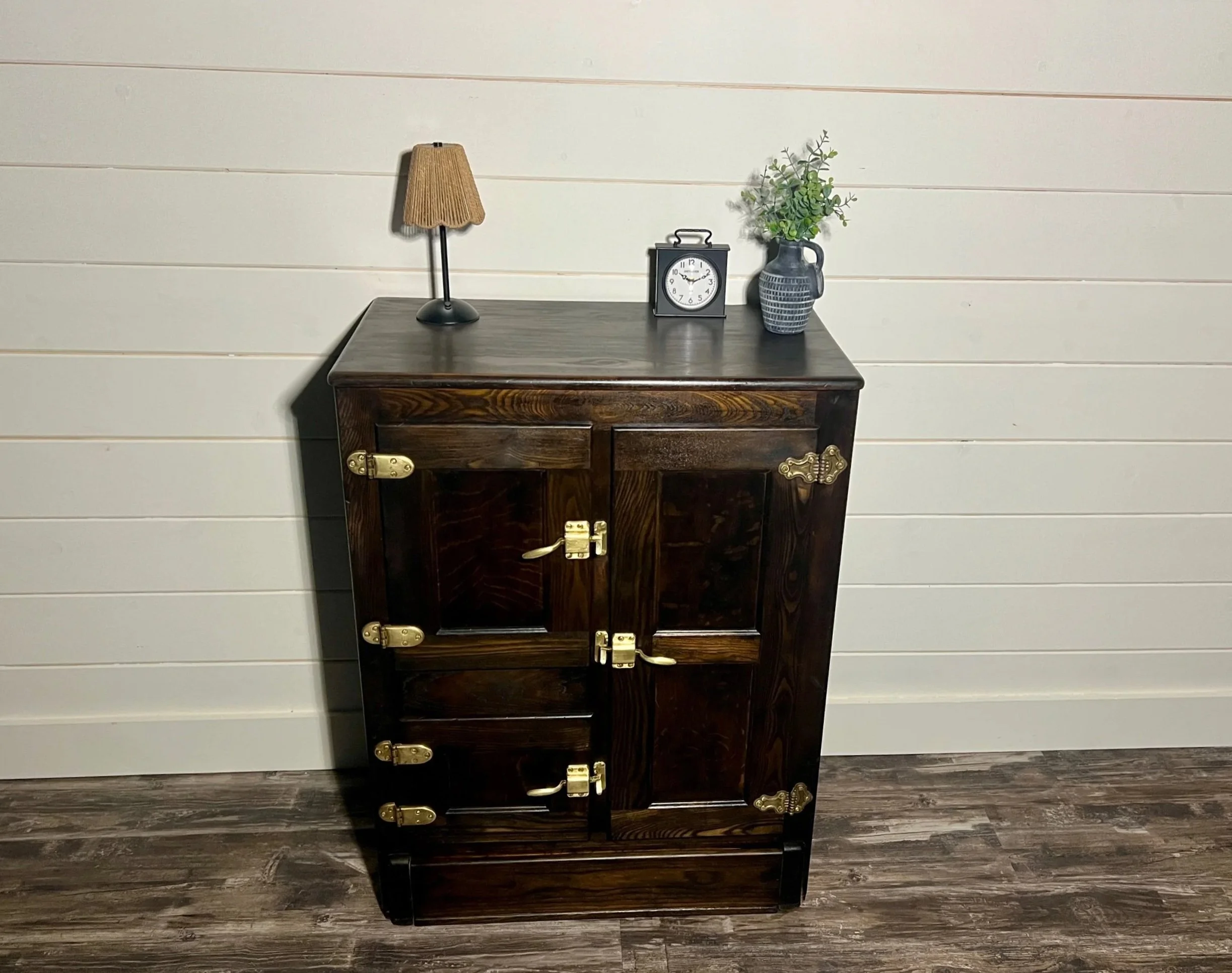 Antique Oak Ice Box