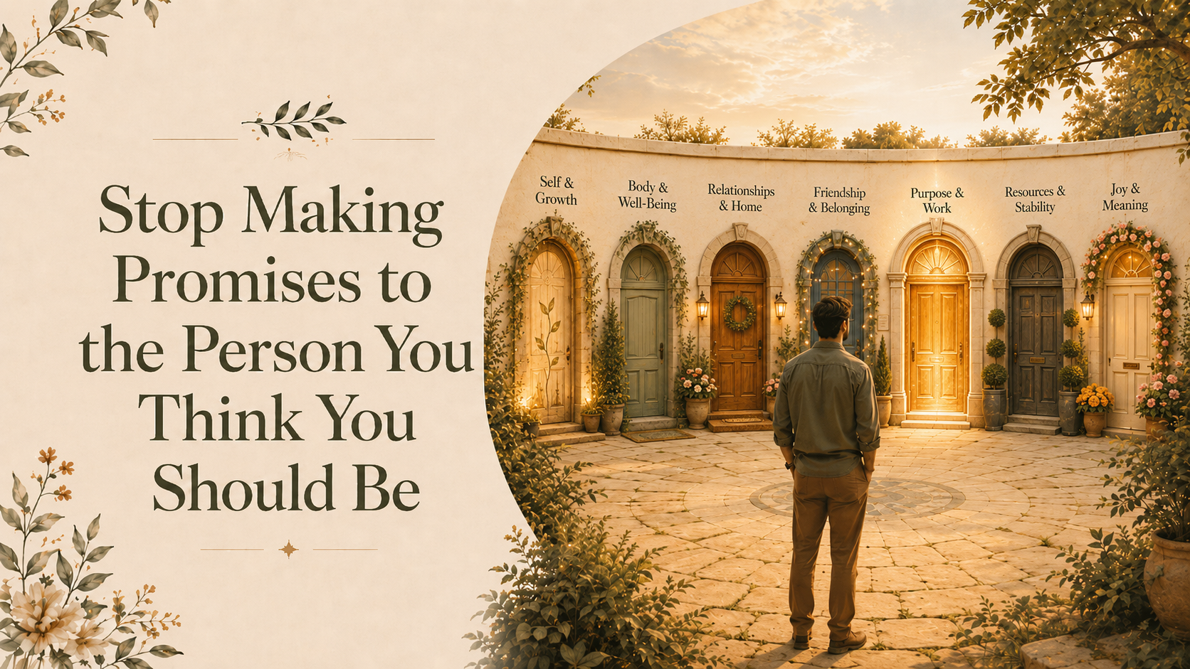 Stop Making Promises to the Person You Think You Should Be