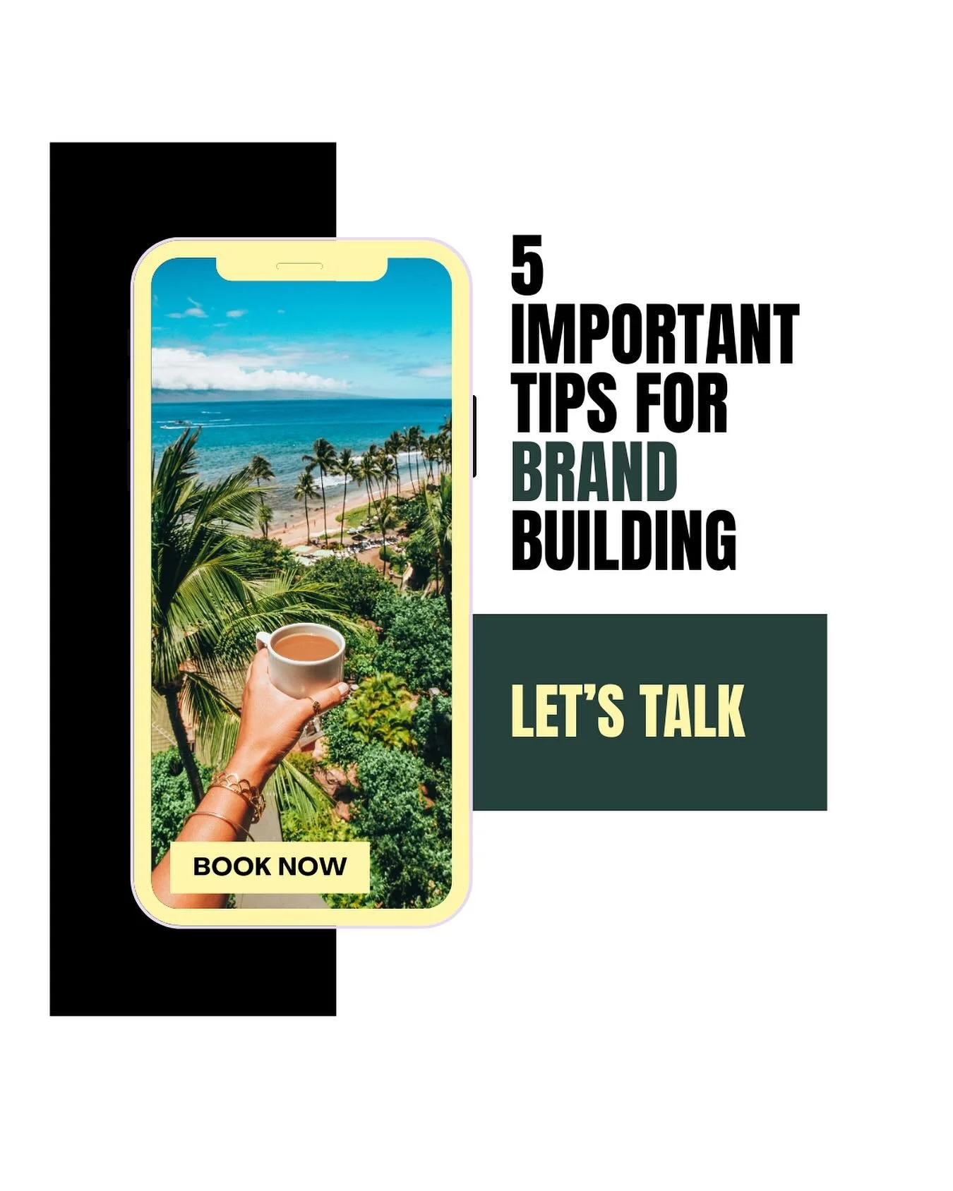 Want to build a brand that sticks? 🌟 Here are 5 essential tips to elevate your business:
1️⃣ Define Your Brand Voice &ndash; Know how you want to speak to your audience.
2️⃣ Consistency is Key &ndash; Keep colors, fonts, and messaging uniform.
3️⃣ K