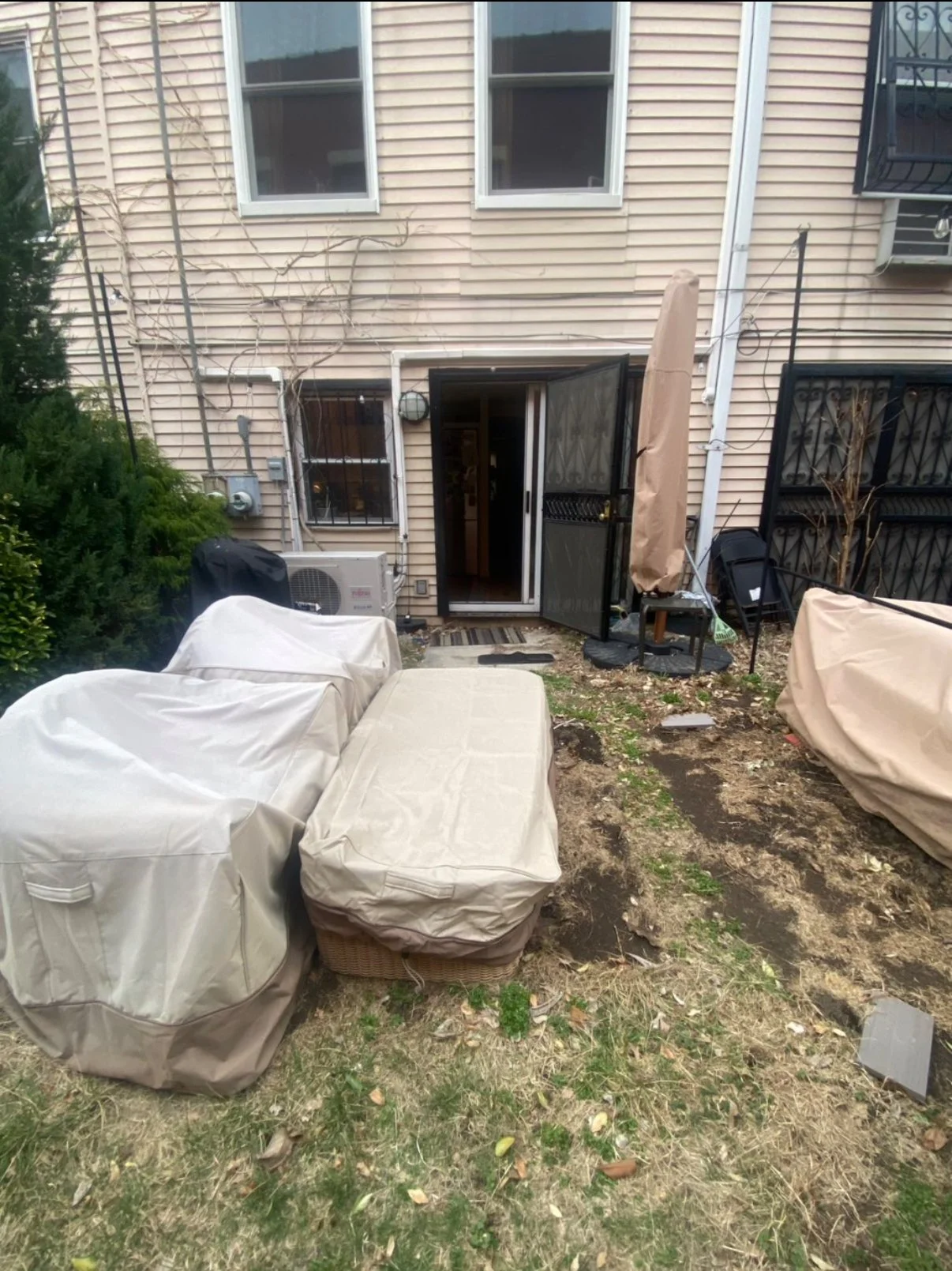 harlem ny condo backyard deck