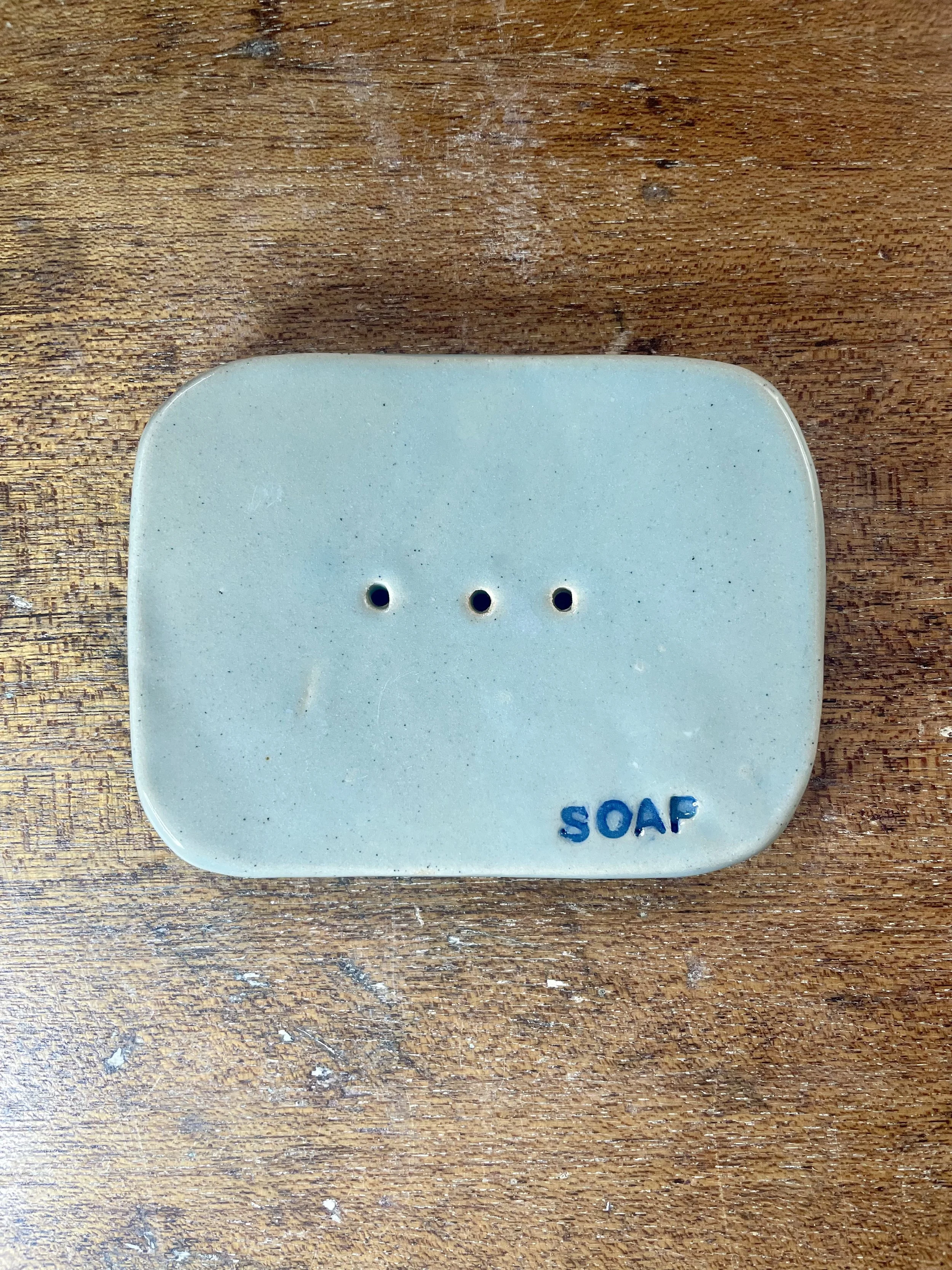 Blue Soap Dish