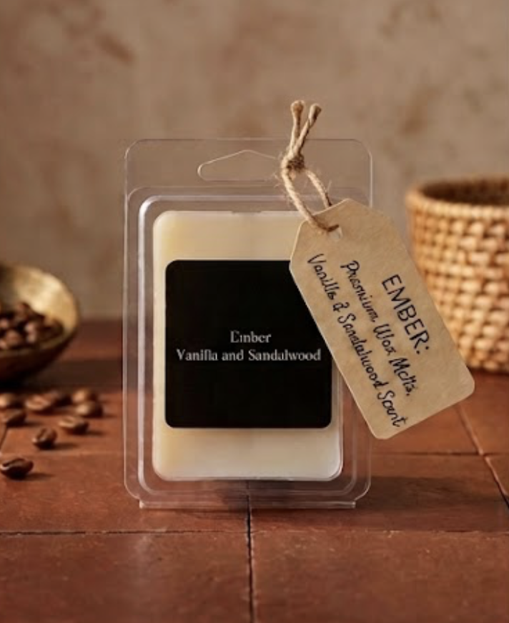 Ember Wax Melts-Vanilla and Sandalwood