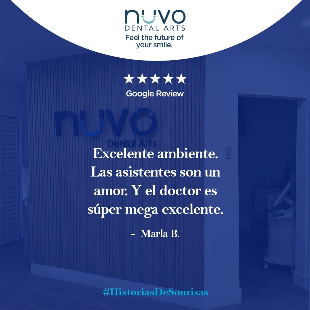Pacientes reales. Experiencias reales en Nuvo Dental Arts