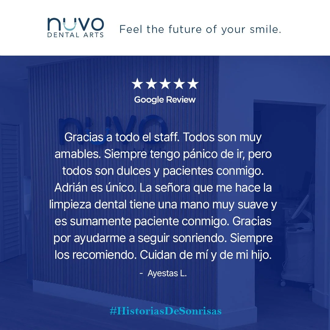 Si Te Da Nervios Ir al Dentista, No Estás Solo | Nuvo Dental Arts en Miami