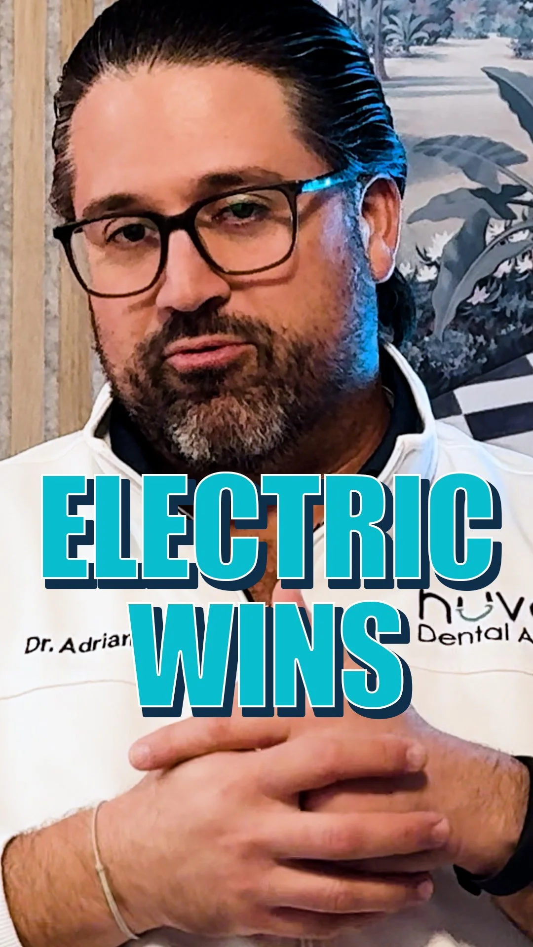 Dr. Adrian Gonzalez of Nuvo Dental Arts in Miami discussing why electric toothbrushes are now considered superior to manual toothbrushes based on recent independent research from the American Dental Association.