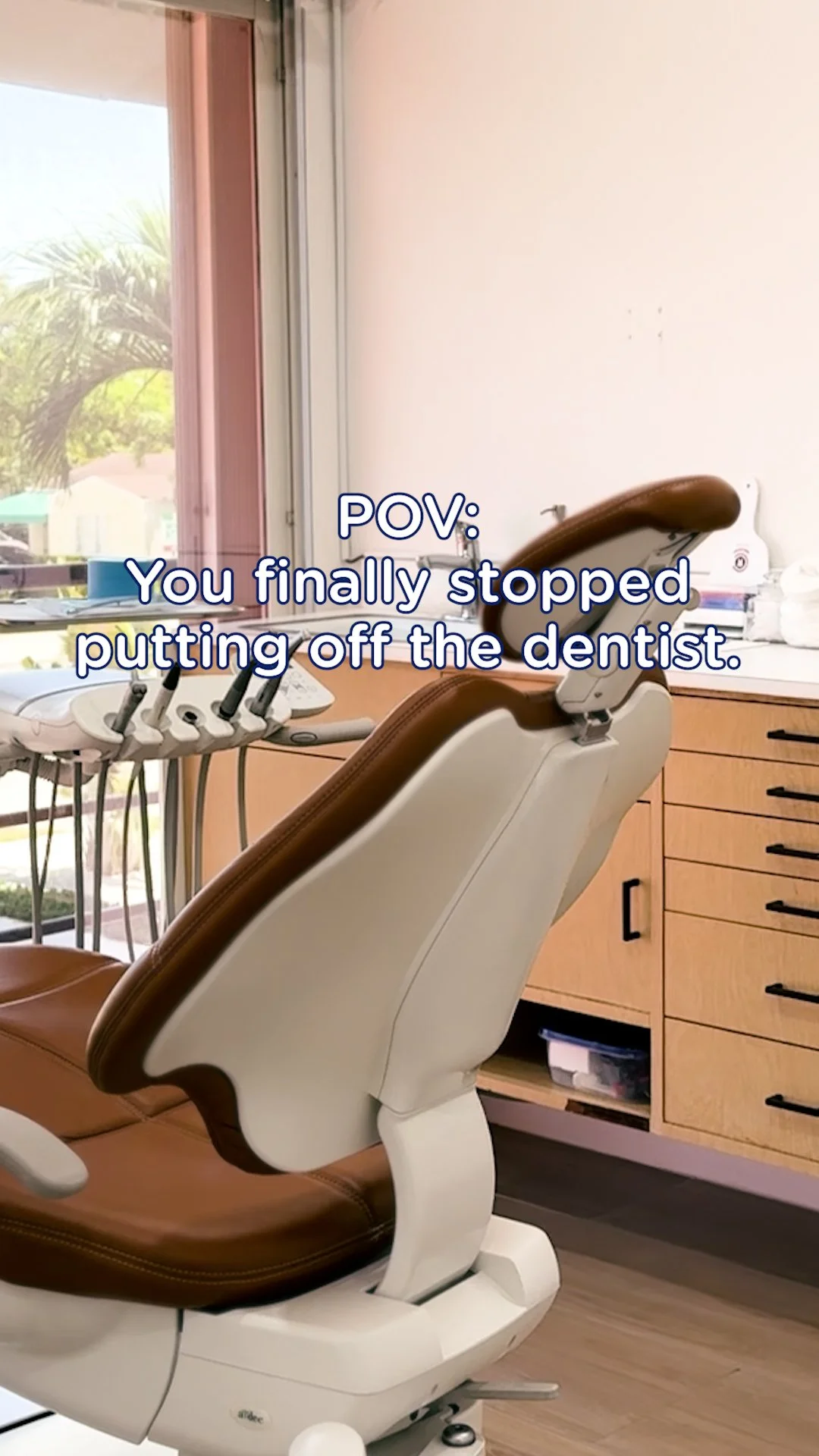 Dental chair inside a modern Miami dental office at Nuvo Dental Arts