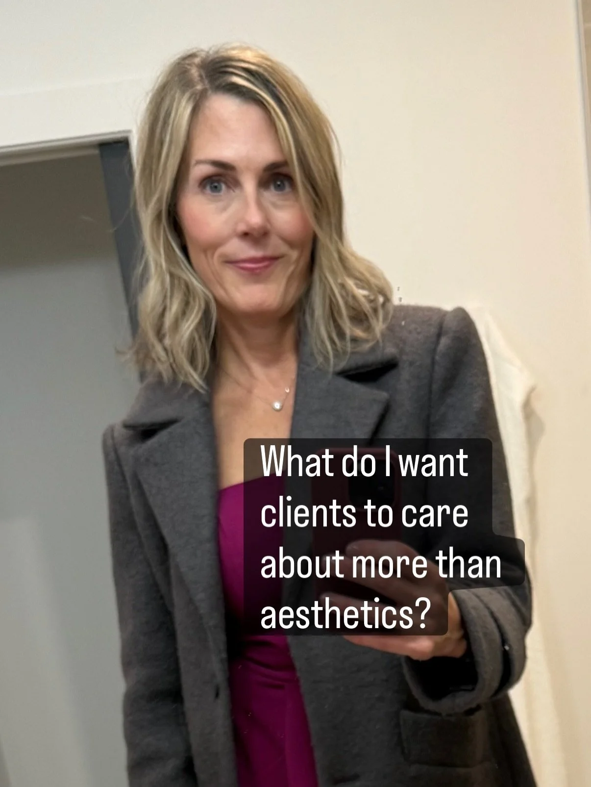 Aesthetic goals aren&rsquo;t the enemy. 
Making them your only source of motivation might be.

I have an app user working on an aesthetic goal.

I have an in-person client working on an aesthetic goal.

I love it when a client or app user begins to p