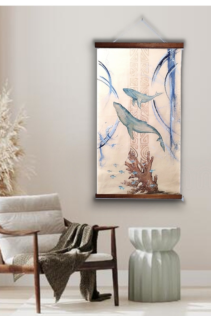 FAMILY OF WHALES - I