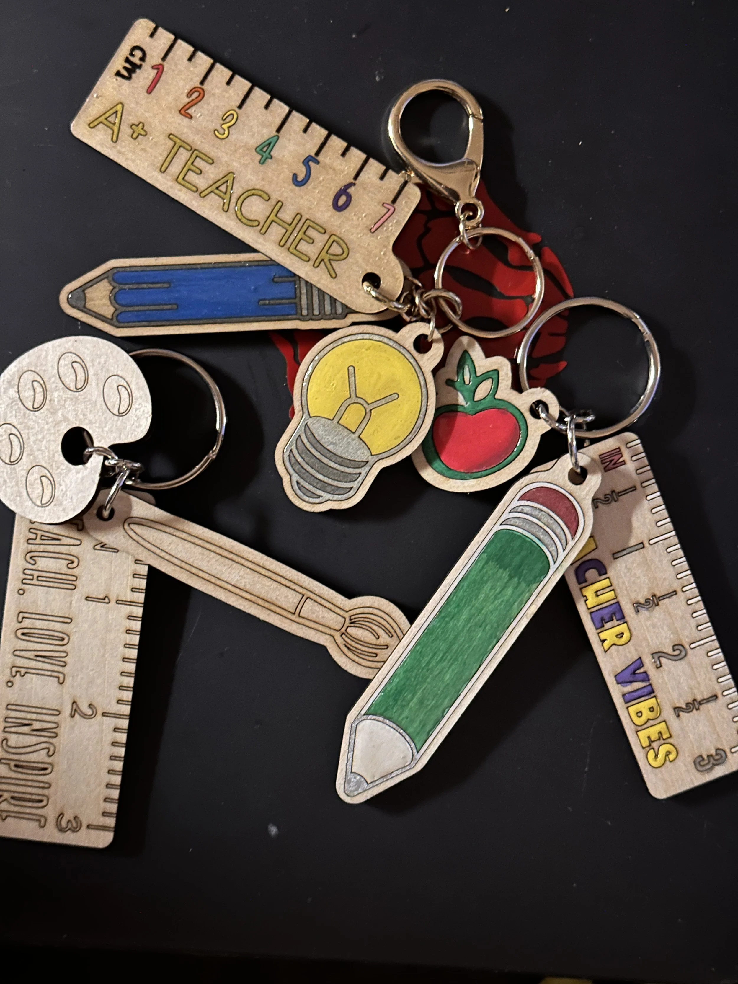 Keychain sets (with color or without)
