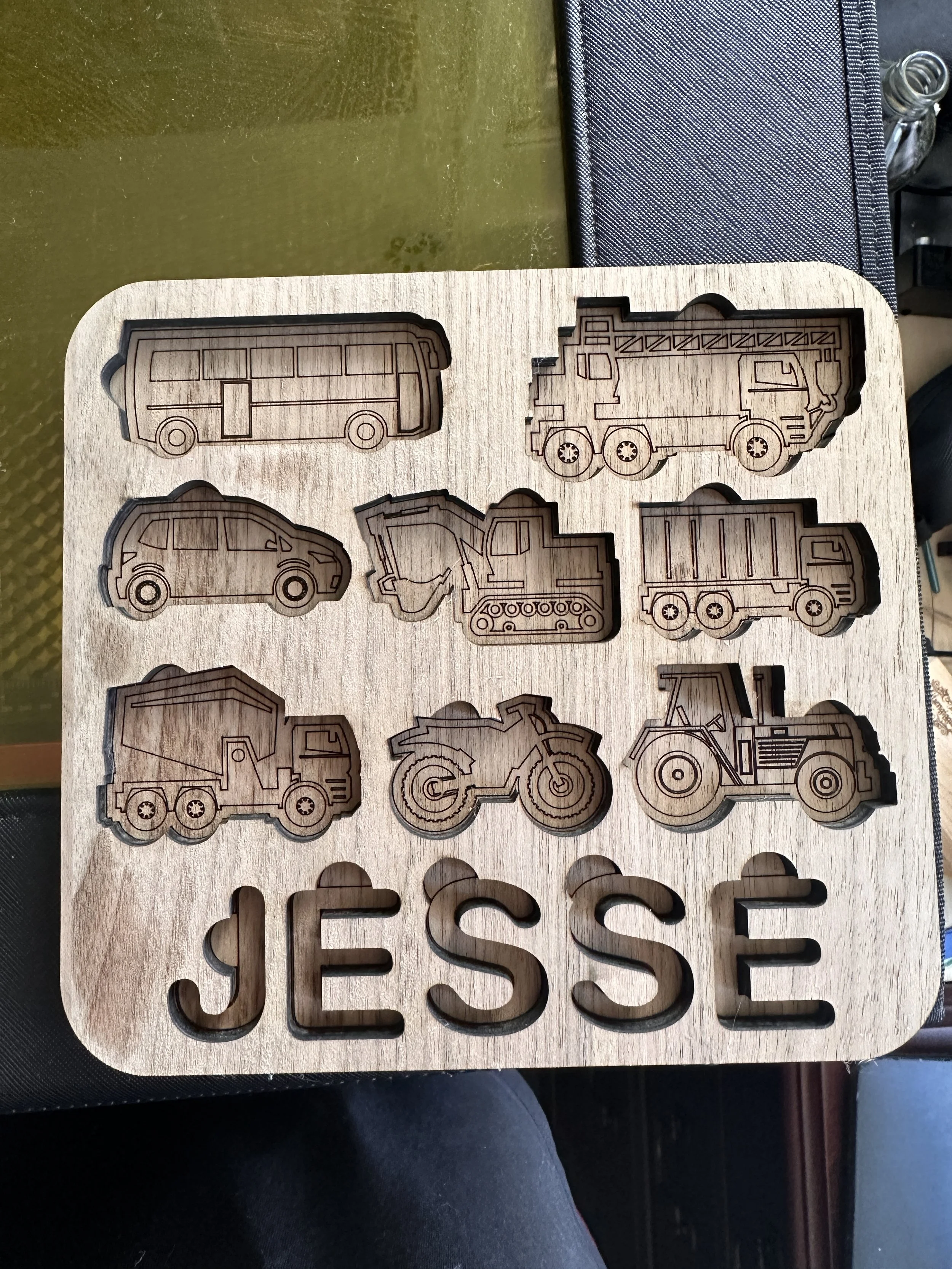 Personalized child's puzzle