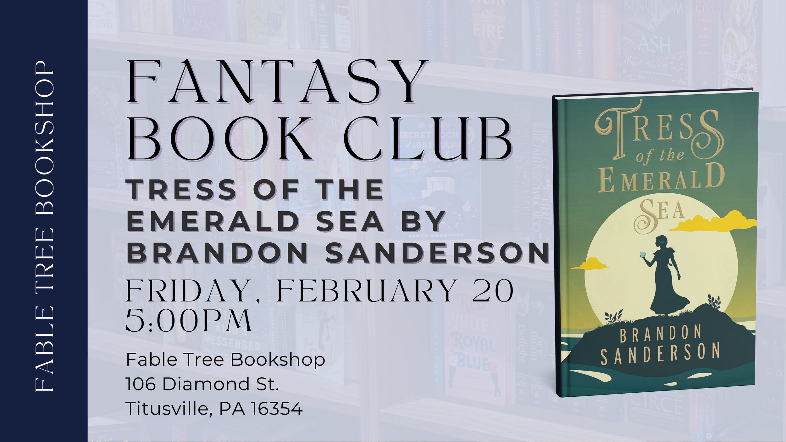 Fantasy Book Club: Tress of the Emerald Sea