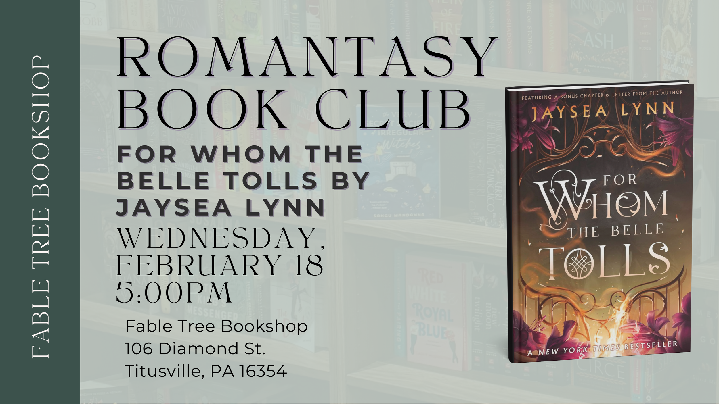 Romantasy Book Club: For Whom the Belle Tolls