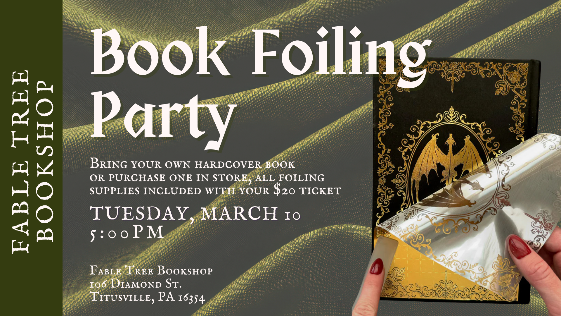Book Foiling Party