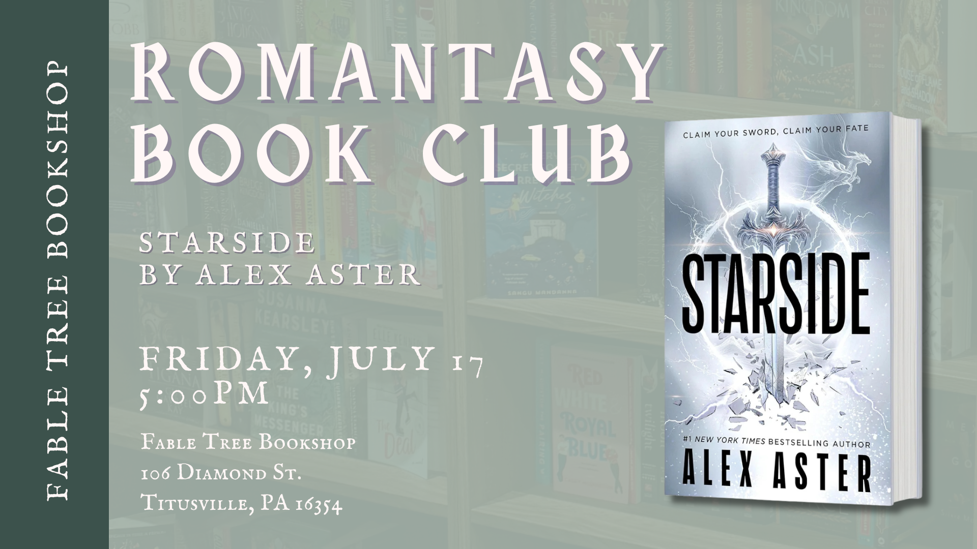 Romantasy Book Club: Starside by Alex Aster
