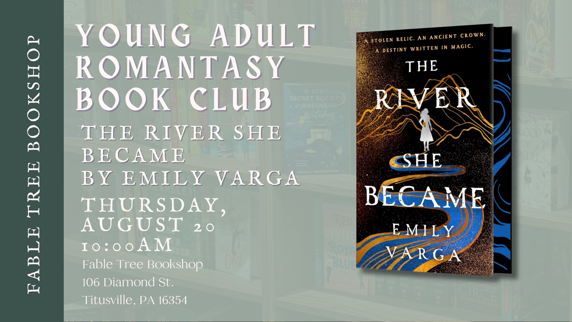 Young Adult Romantasy Book Club