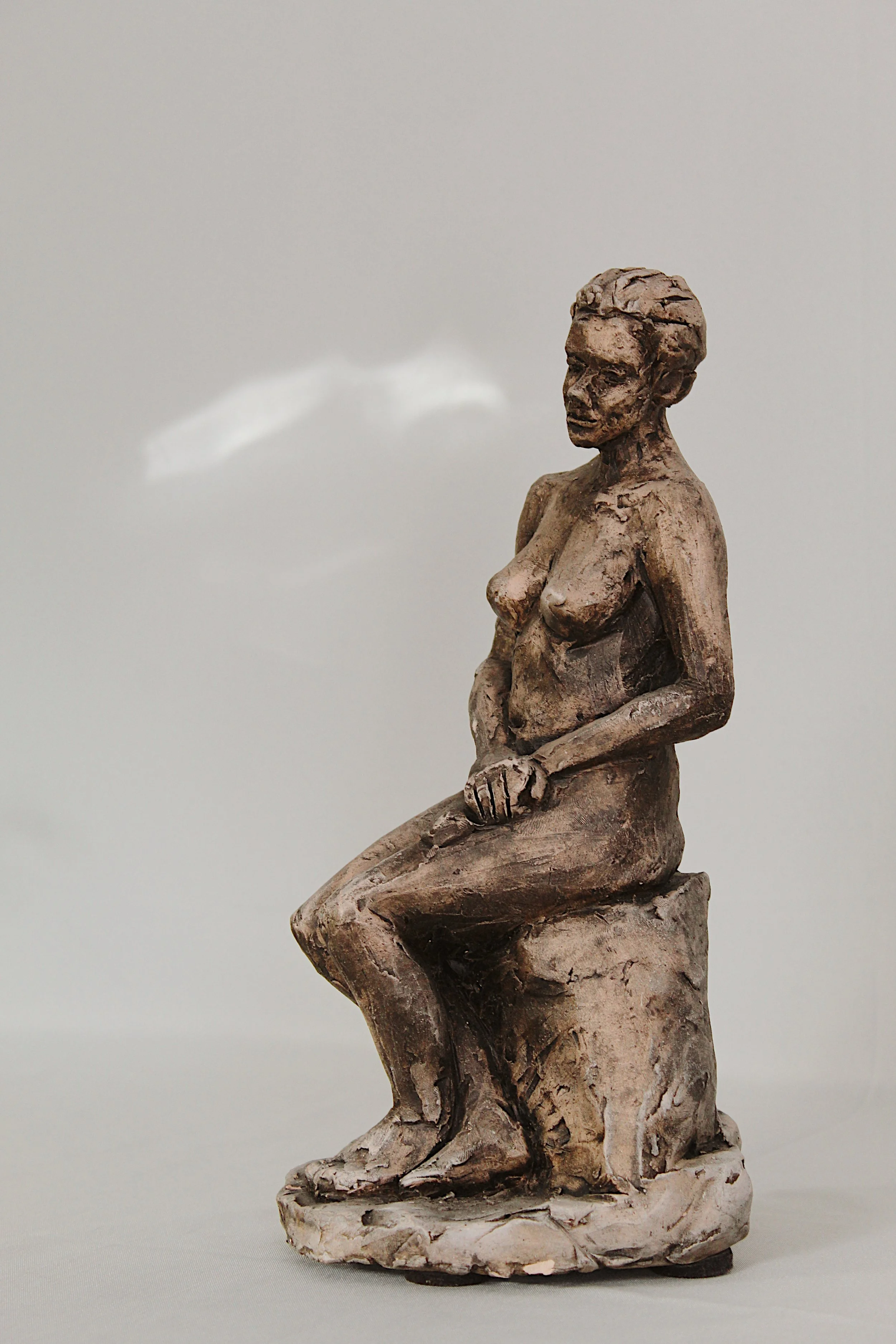 Vintage Handmade Female Sculpture
