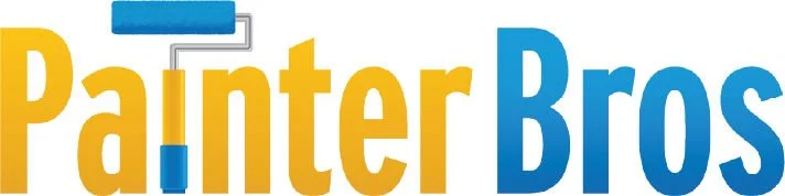 Painter Bros logo with yellow and blue text and a paint roller illustration.