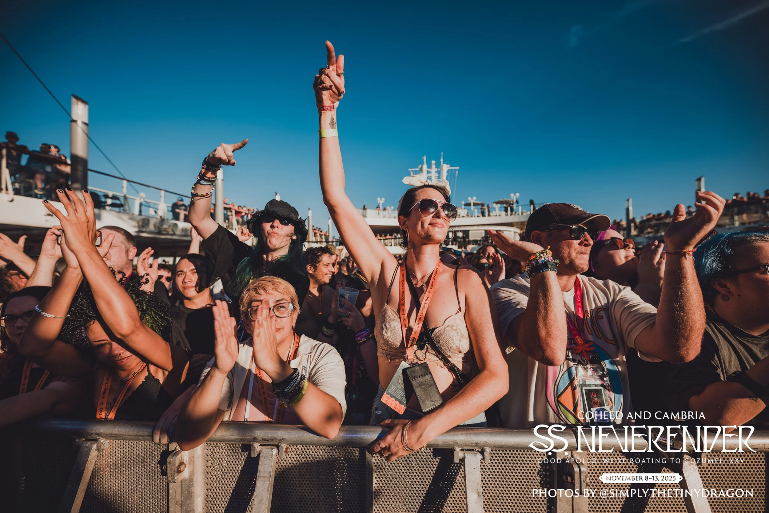 Coheed & Cambria's S.S. Neverender cruise 2025