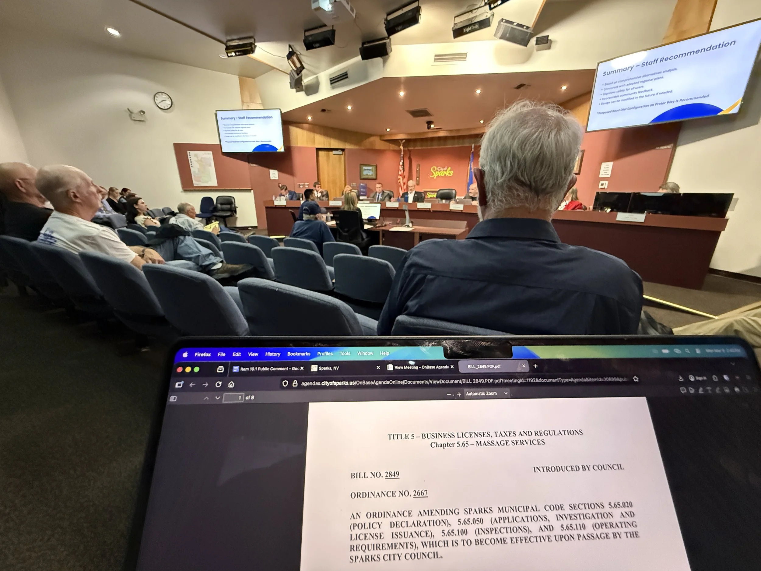 Proyecto de ley 2849 y responsabilidad constitucional