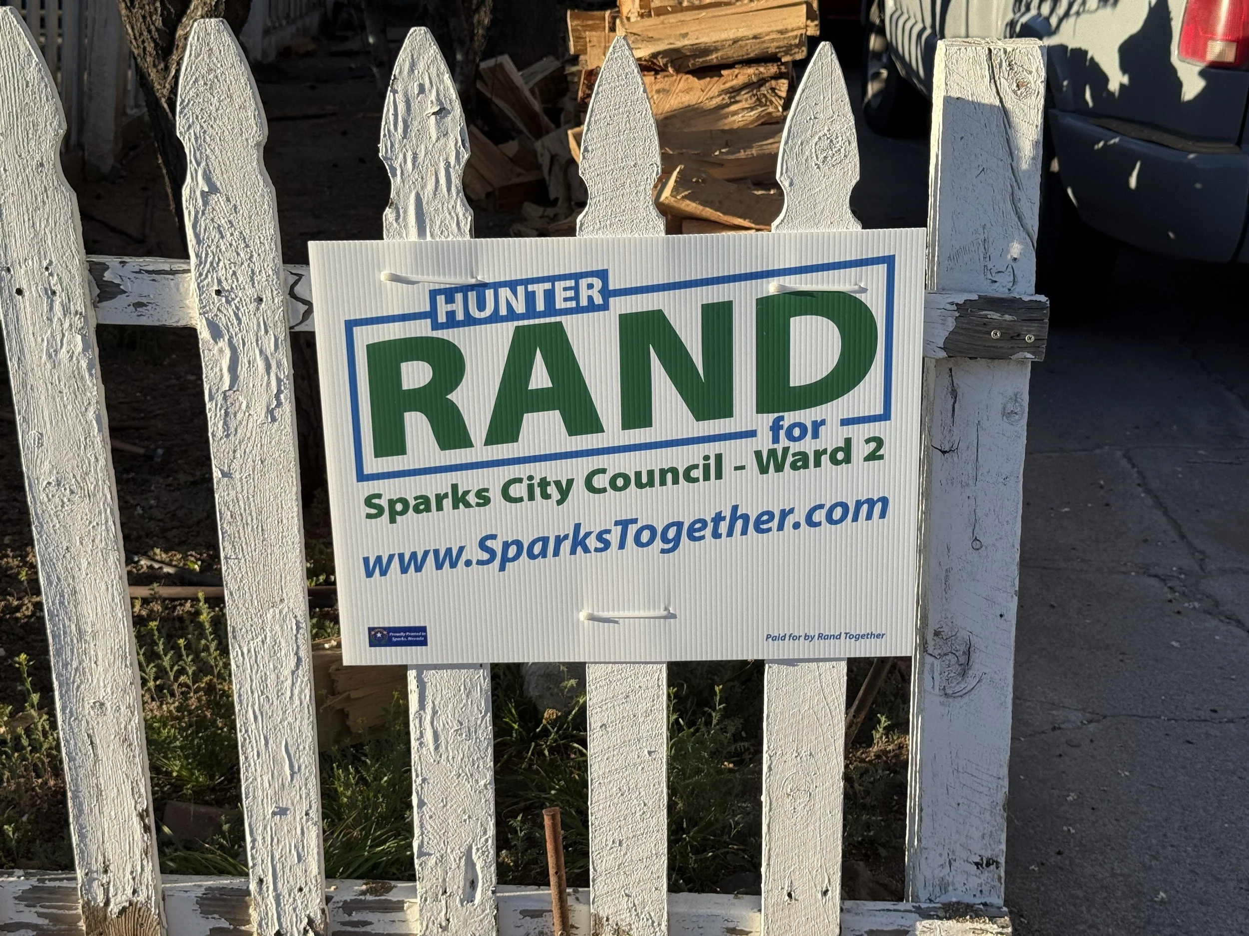 Who do I represent? Sparks, Ward 2.