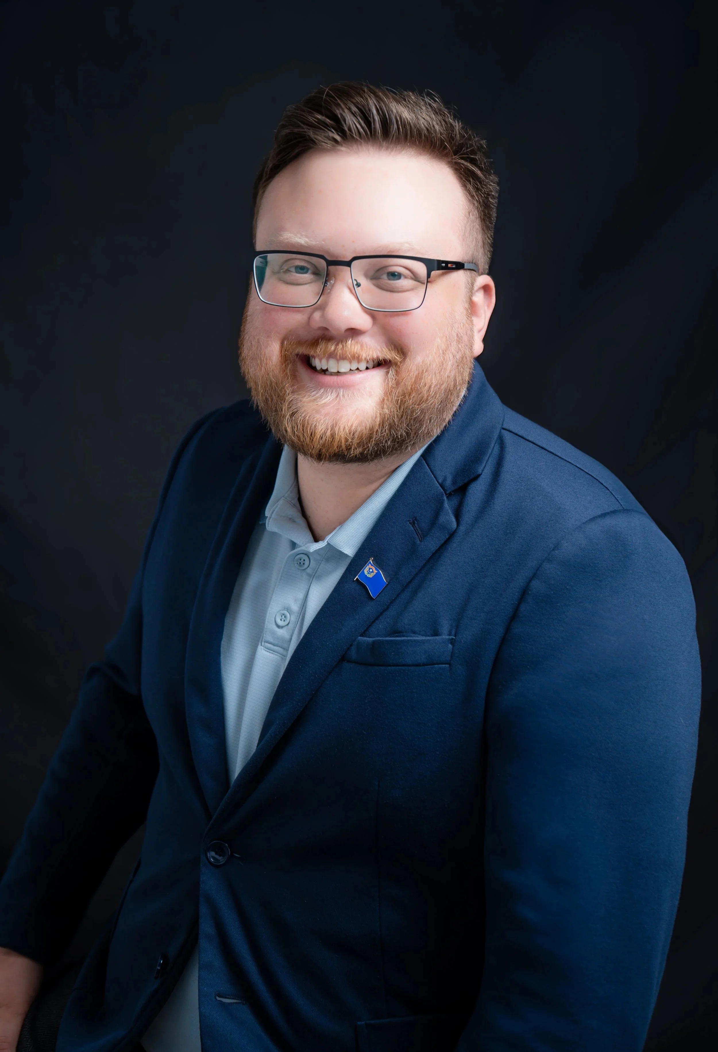 A portrait of Hunter Rand, a candidate for Sparks City Council, Ward 2.