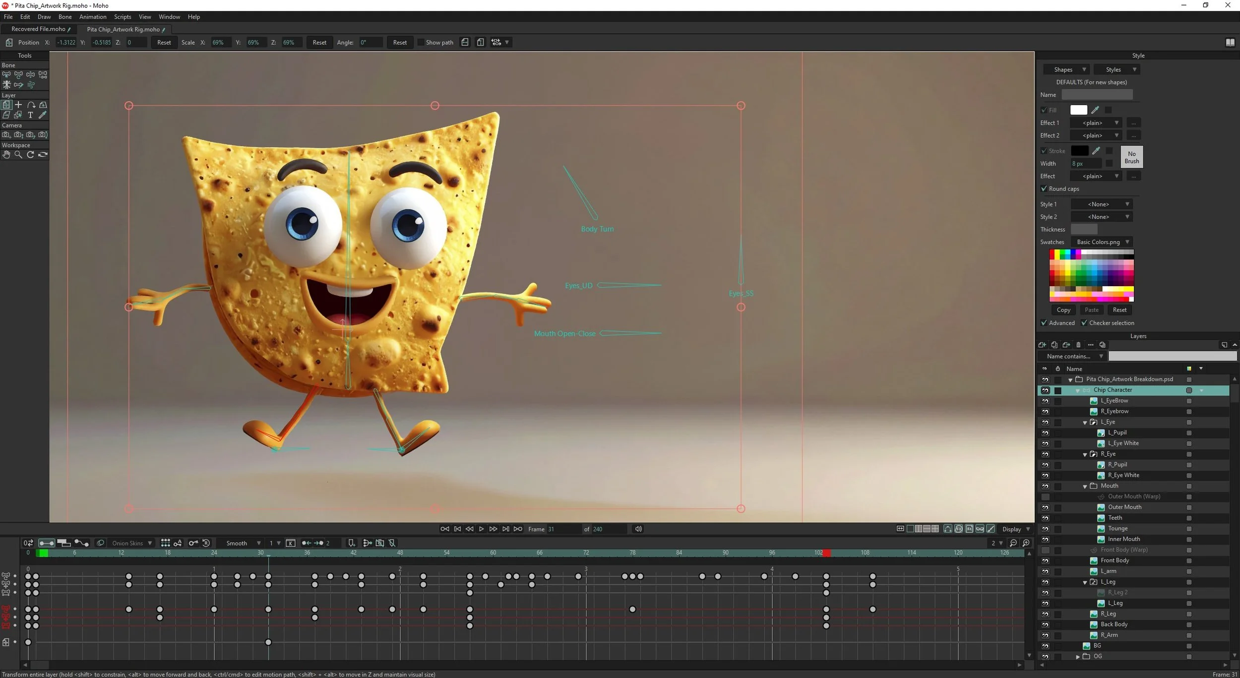 Moho Animation Software Testing
