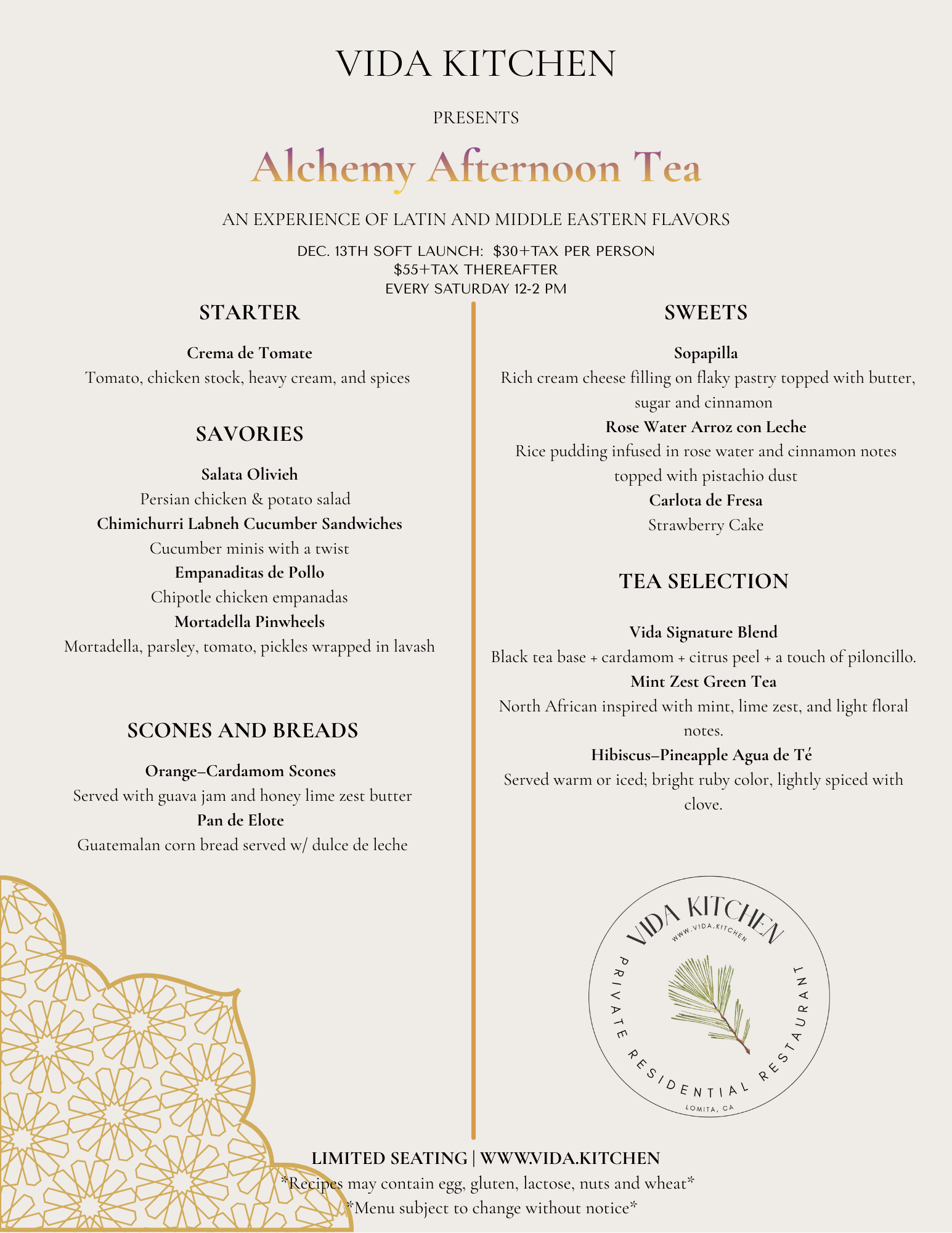 Alchemy Afternoon Tea